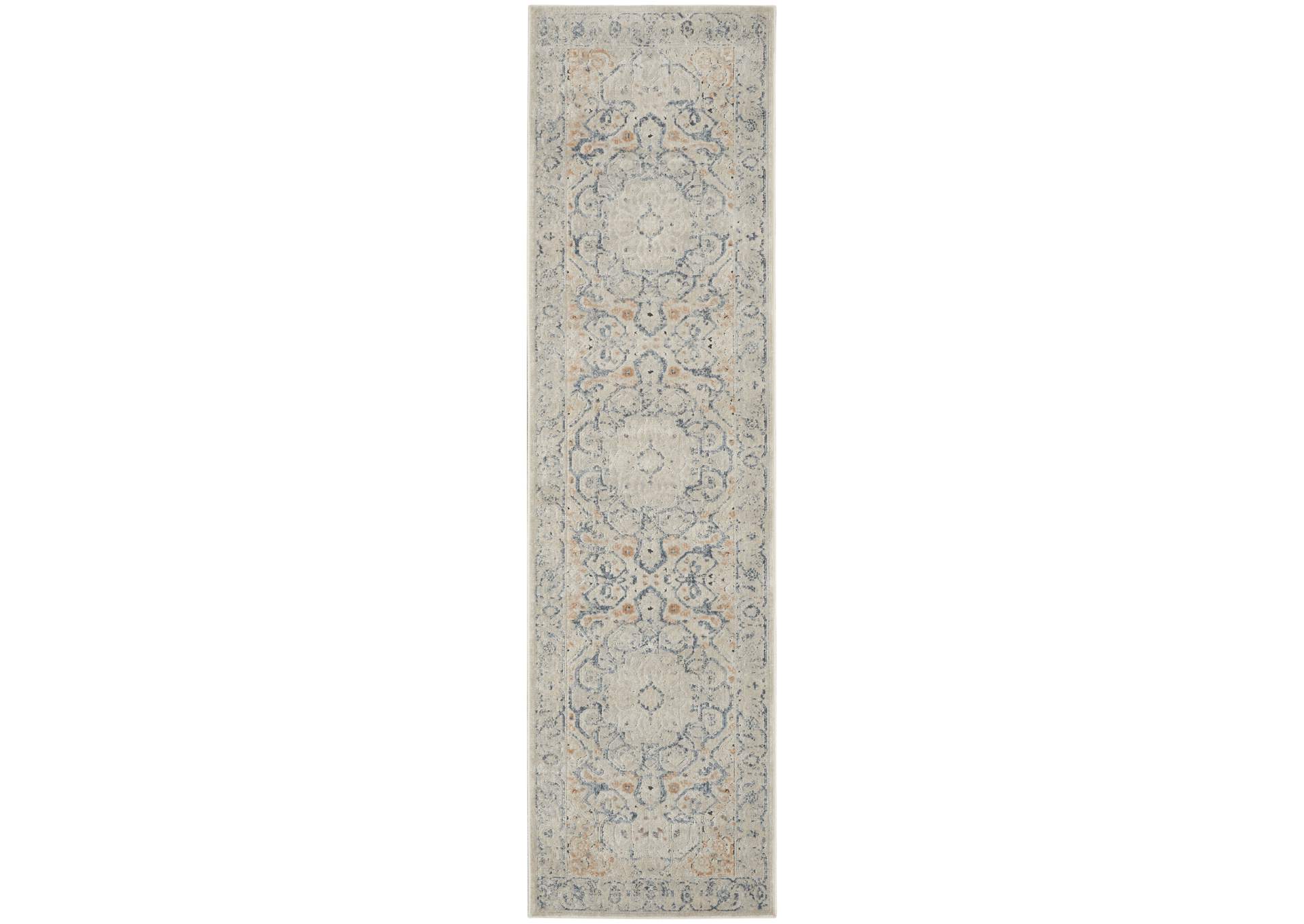 Kathy Ireland Ki25 Malta 8' Runner Area Rug,Nourison