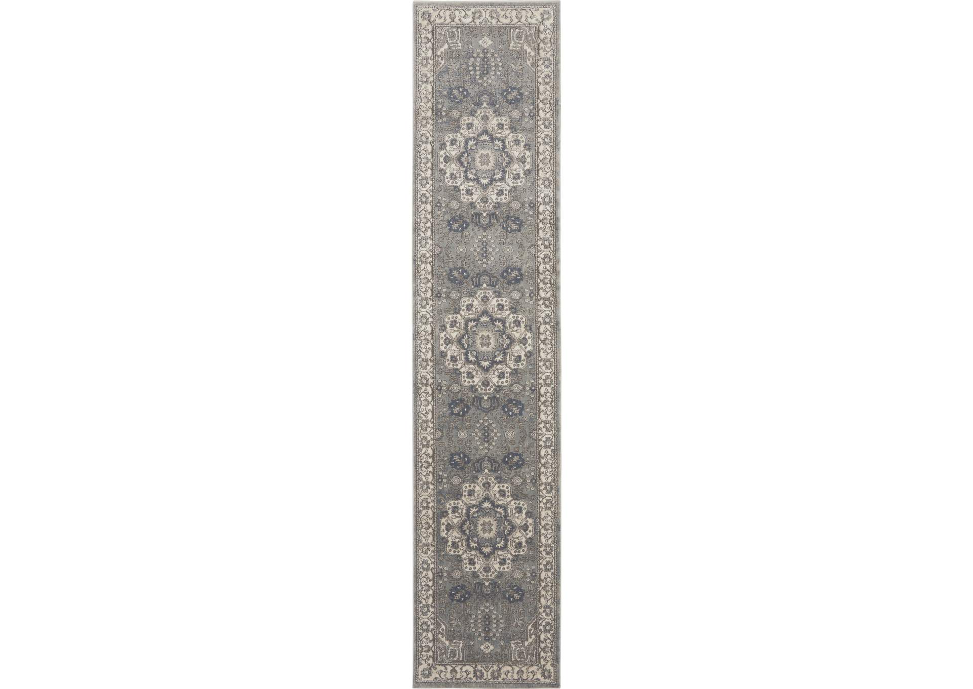 Nourison Quarry 10' Runner Persian Area Rug,Nourison