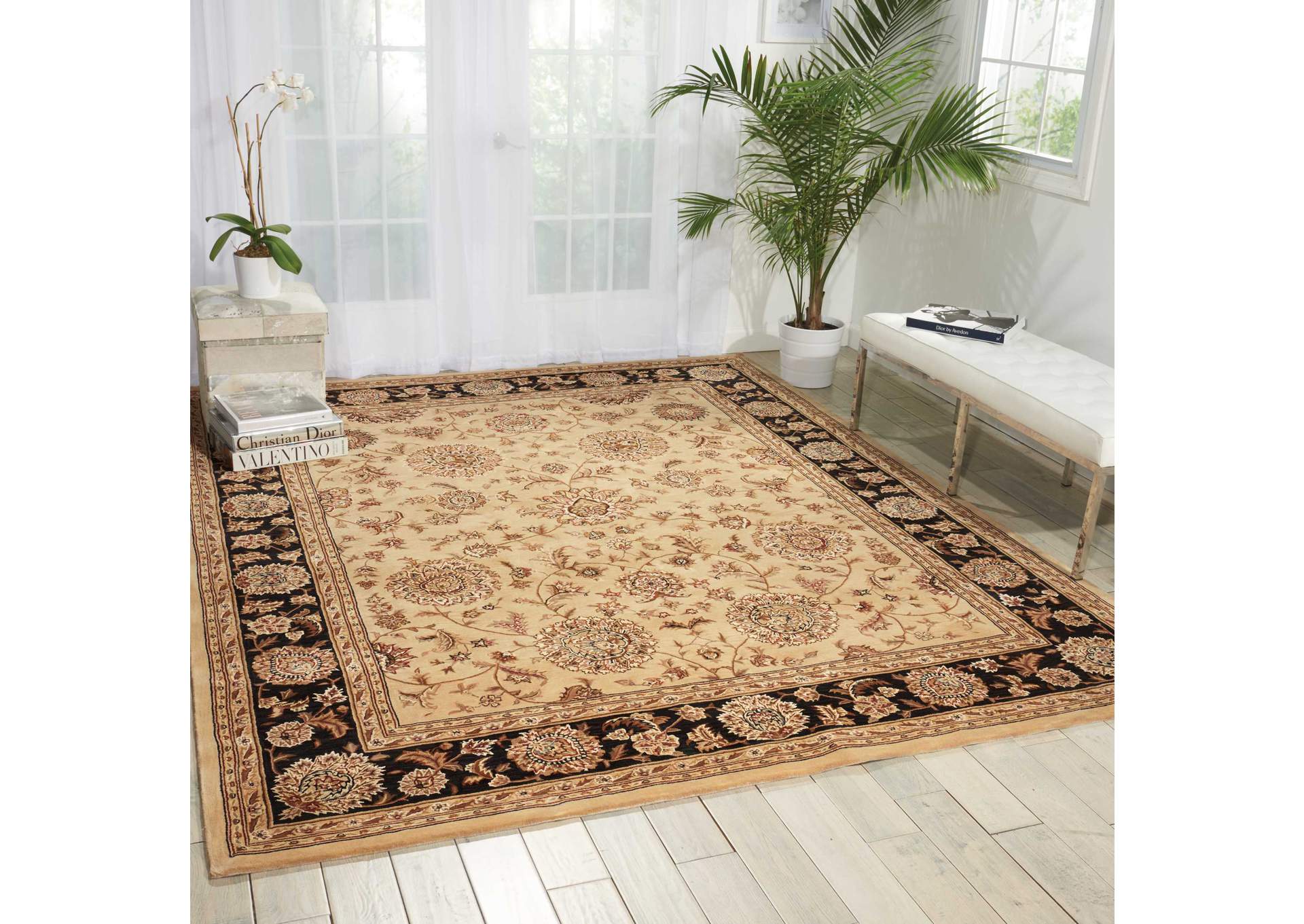 Nourison 2000 2207 Beige 10'x14' Area Rug,Nourison