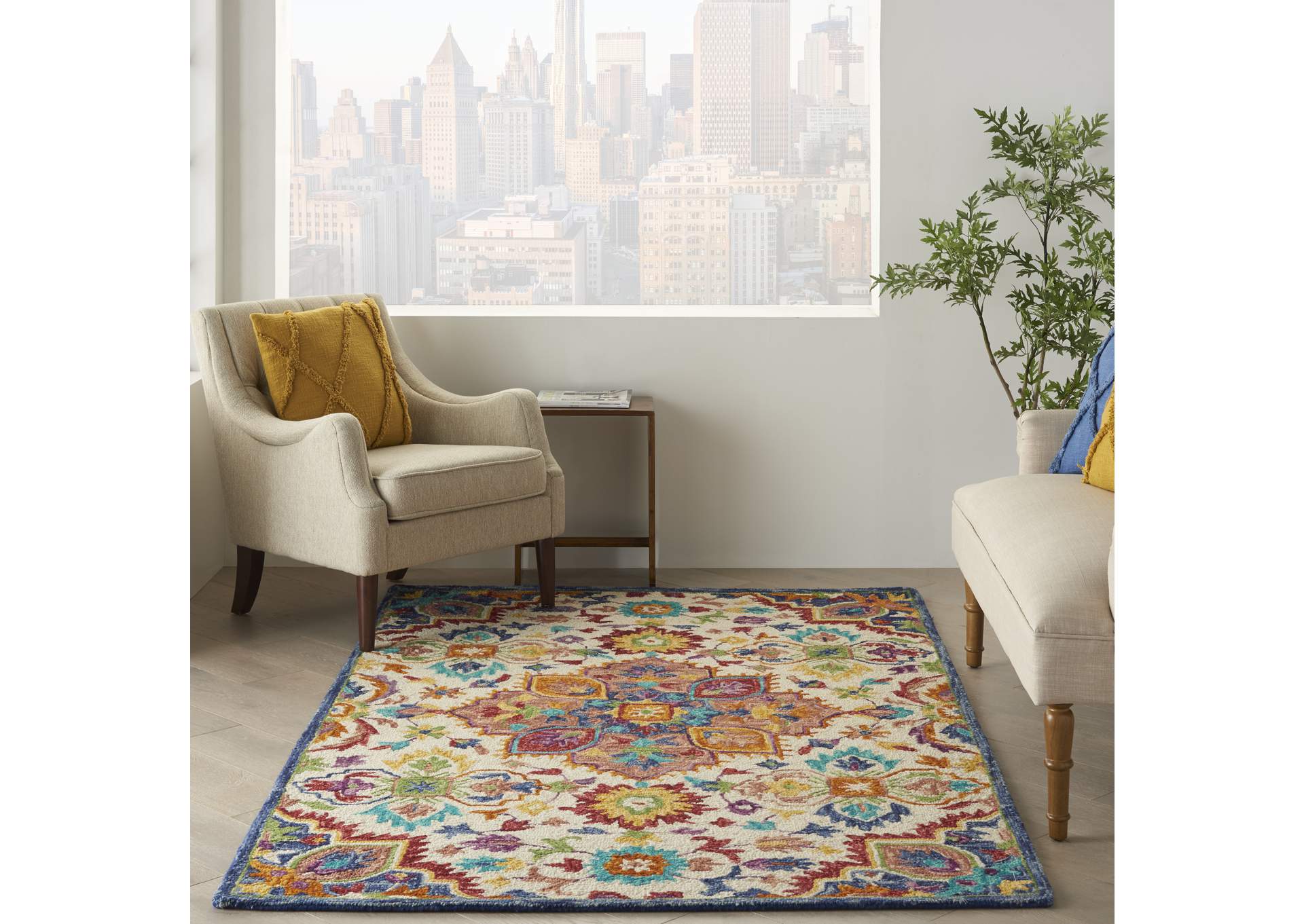 Nourison Bahari 5'x7' Area Rug,Nourison