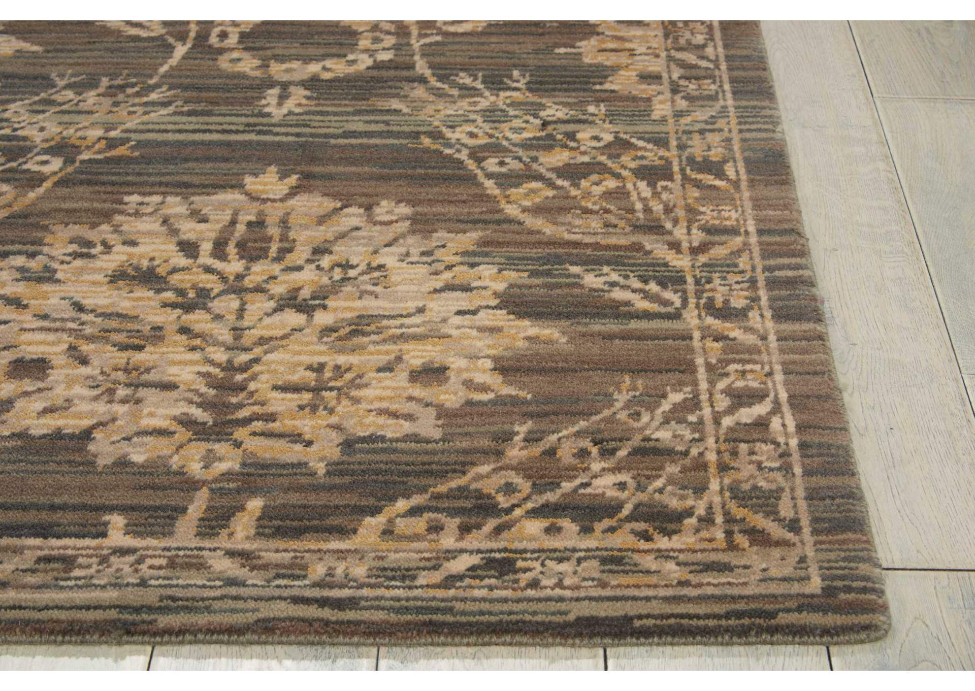 Nourison Silk Elements SKE31 Grey 9'x12' Rug,Nourison