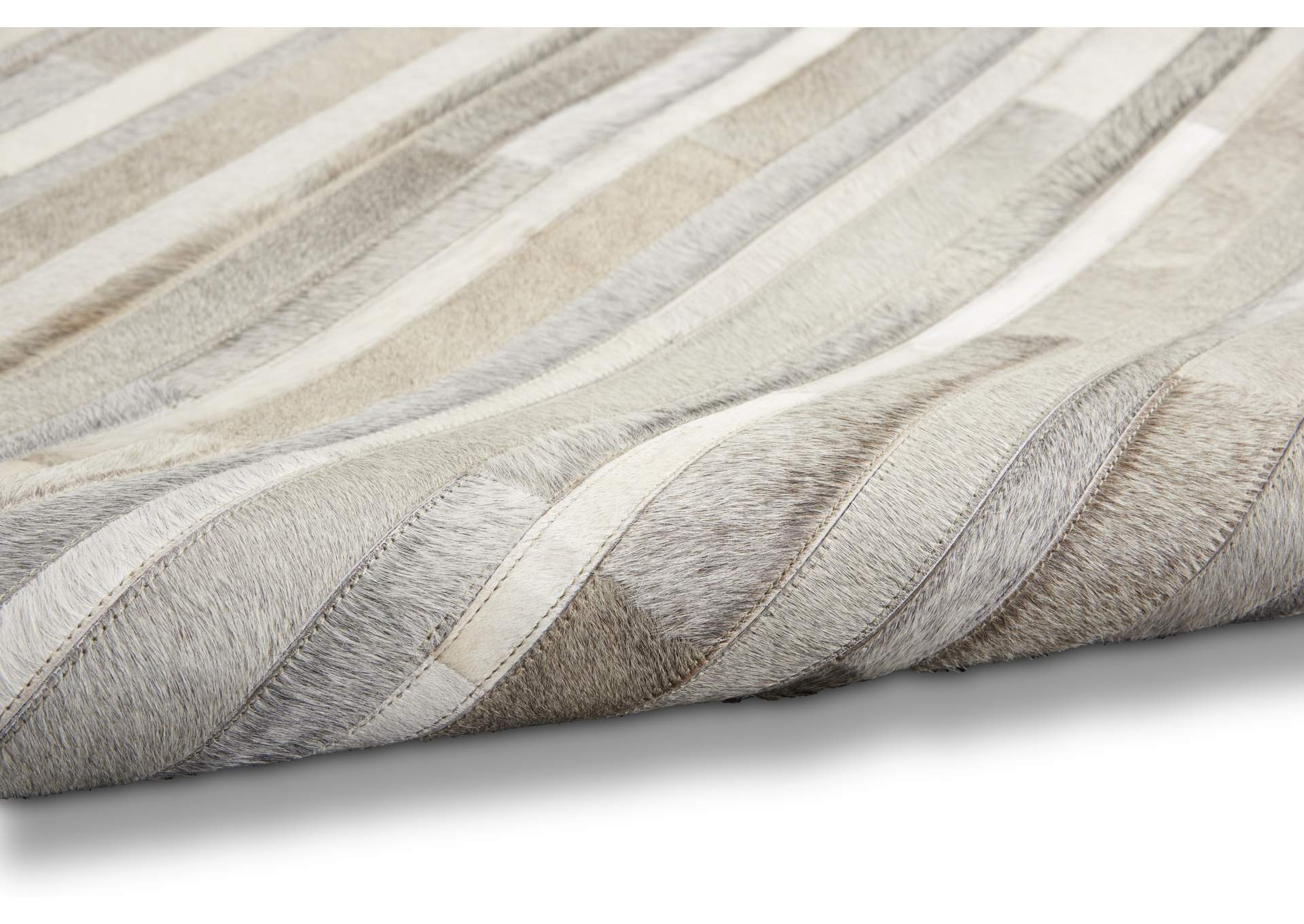 Calvin Klein Home Prairie PRA1 Grey 8'x10' Rug,Nourison