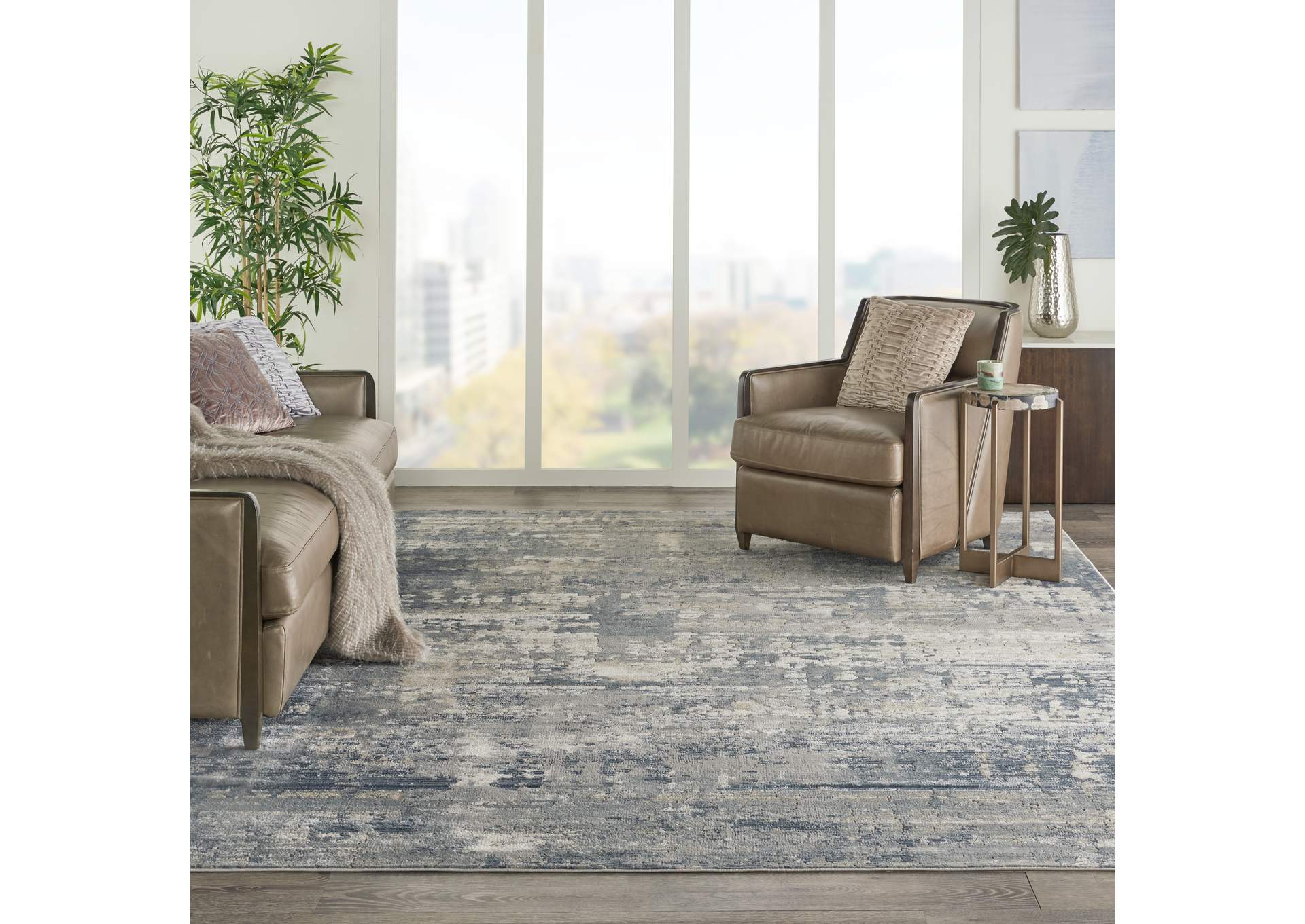 Nourison Quarry 7' x 10' Rustic Area Rug,Nourison