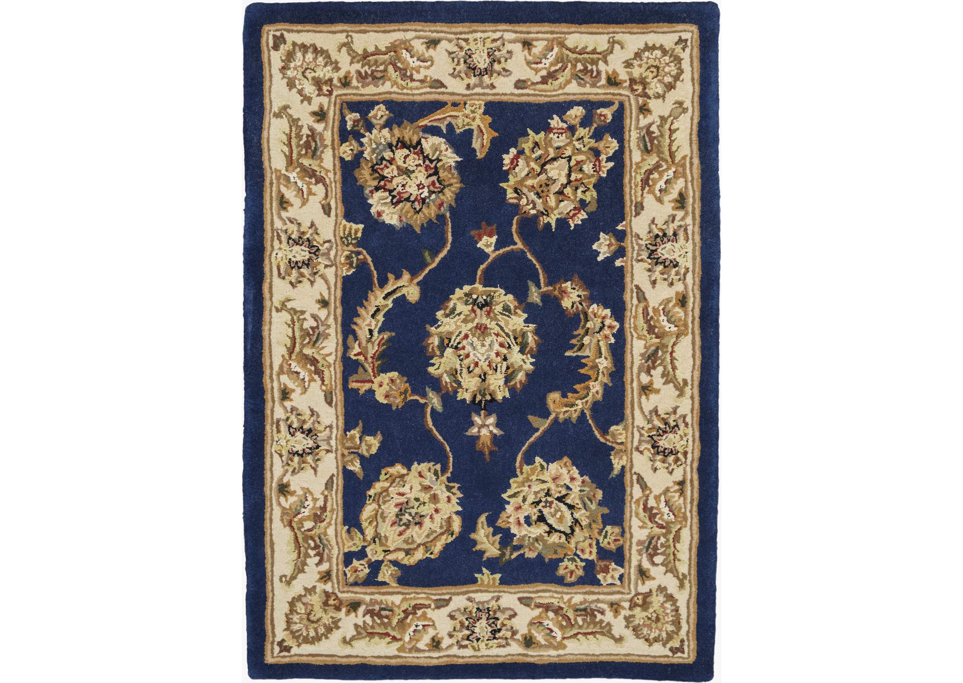 Nourison 2000 2' x 3' Accent Size Navy Area Rug,Nourison
