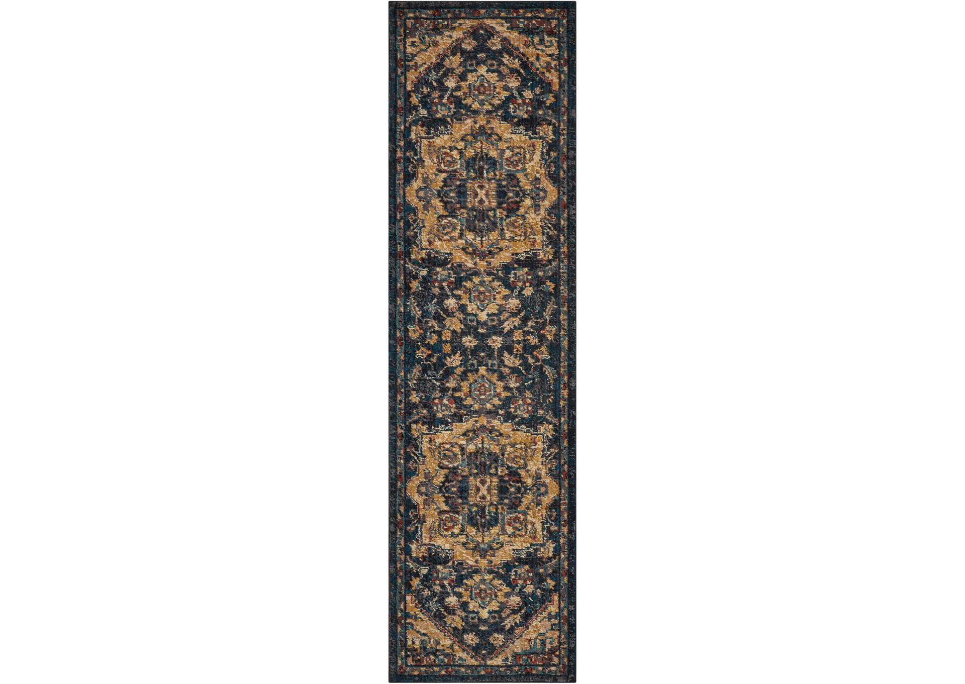 Nourison 2020 NR206 8' Runner Area Rug,Nourison