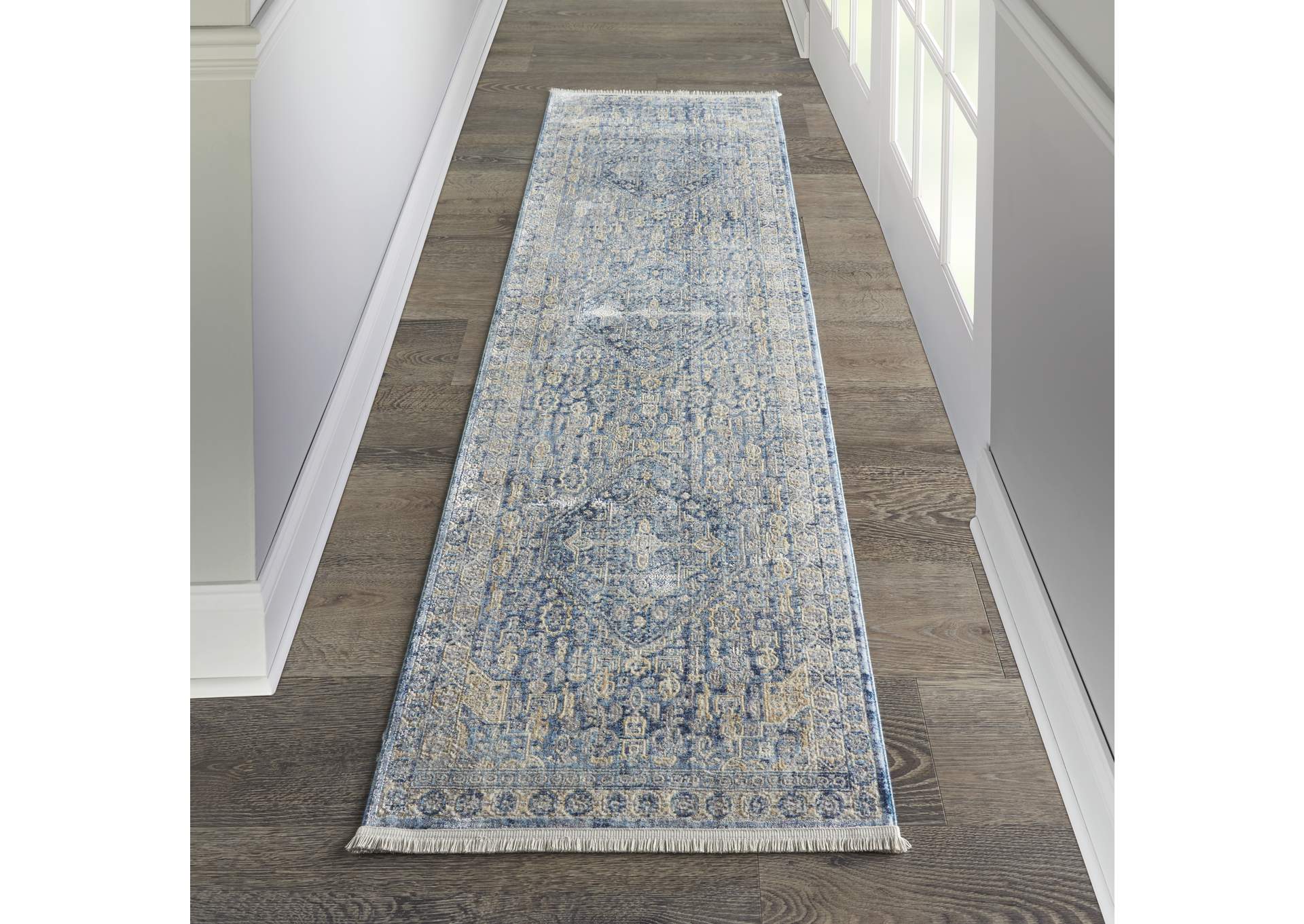 Nourison Lustrous Weave 8' Runner Area Rug,Nourison
