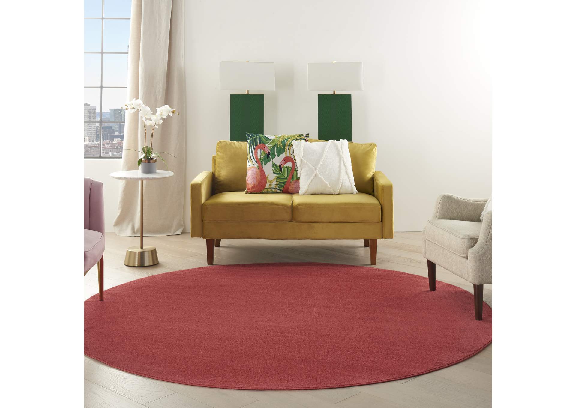 Nourison Nourison Essentials 8' Round Area Rug,Nourison