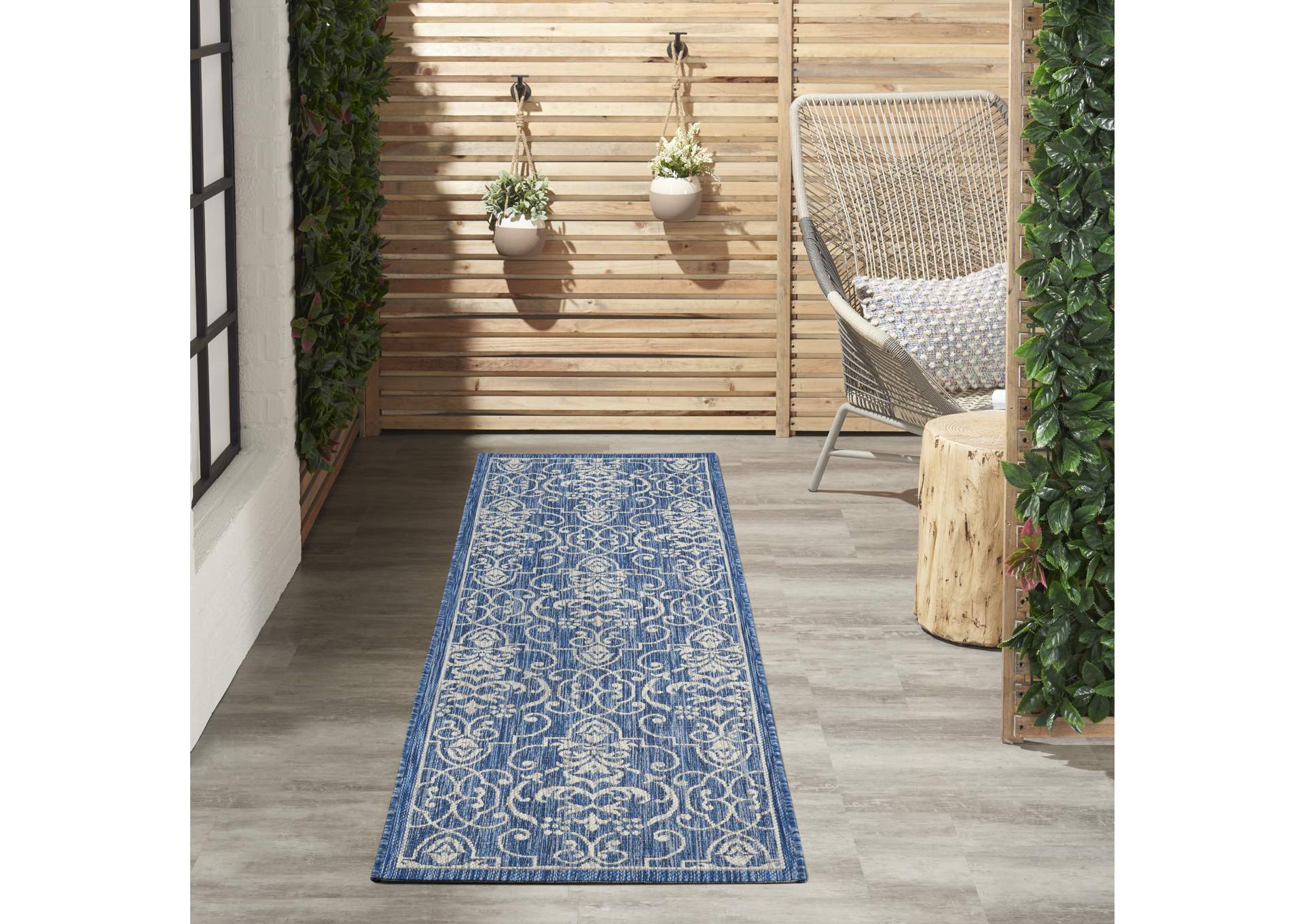 Nourison Country Side 8' Runner Area Rug,Nourison