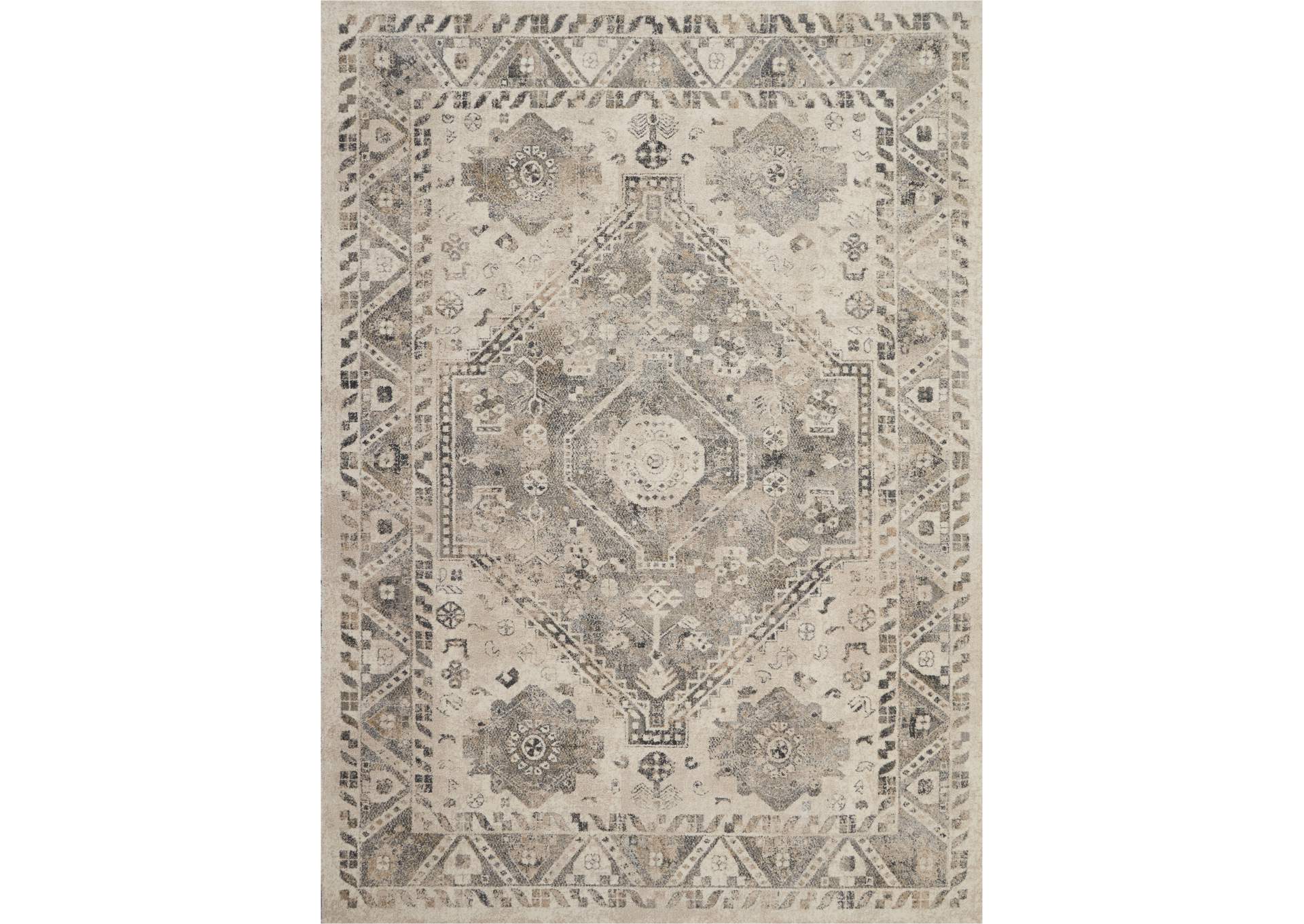 Nourison Fusion FSS11 Grey 10'x13' Oversized Plush Shag Rug,Nourison