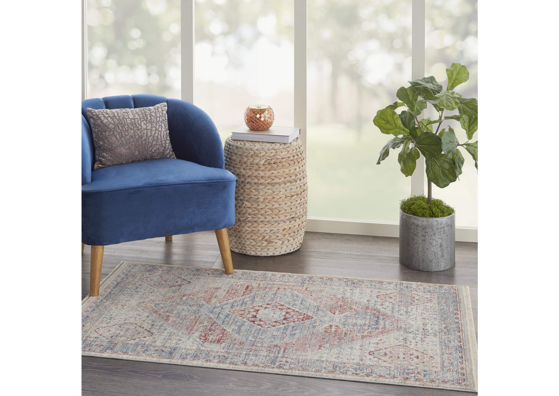 Nourison Homestead 3'x5' Traditional Area Rug,Nourison