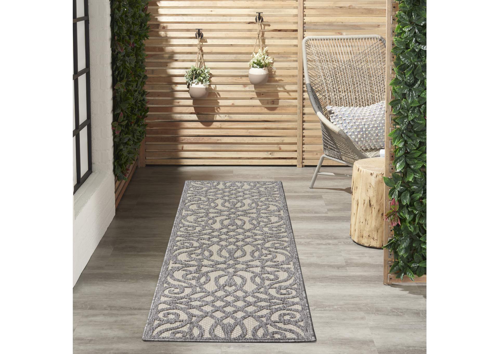 Nourison Cozumel 10' Runner Area Rug,Nourison