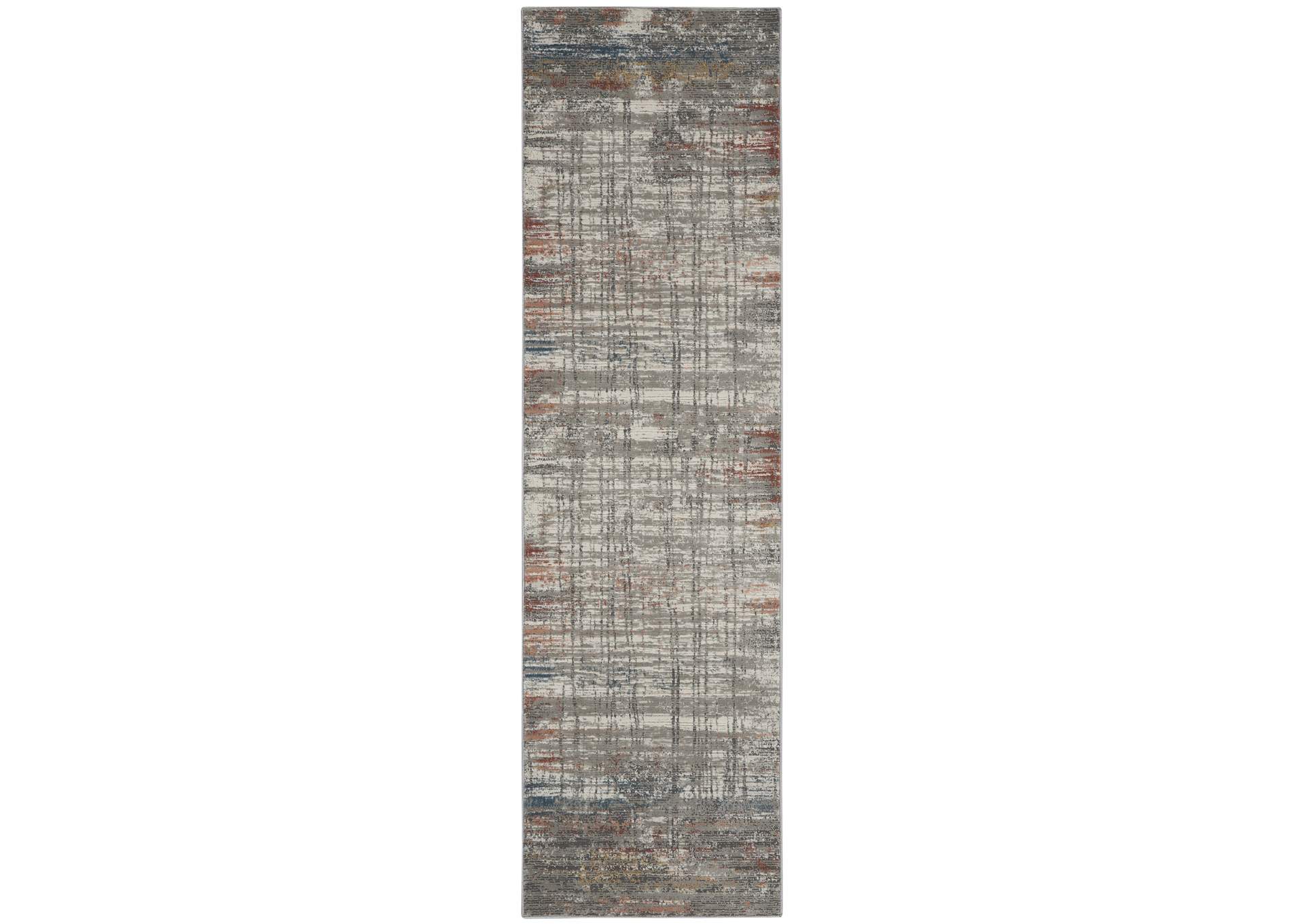 Nourison Rustic Textures 8' Runner Area Rug,Nourison