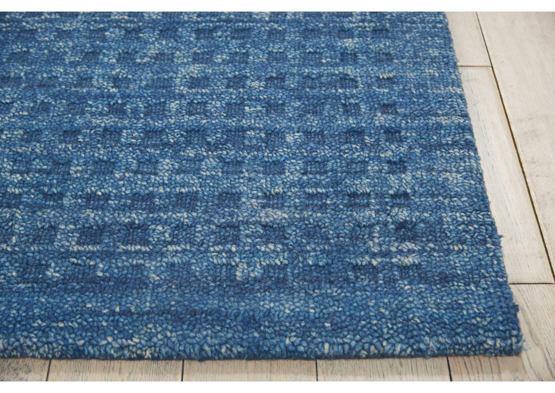 Nourison Marana MNN01 Dark Blue 4'x6' Area Rug,Nourison