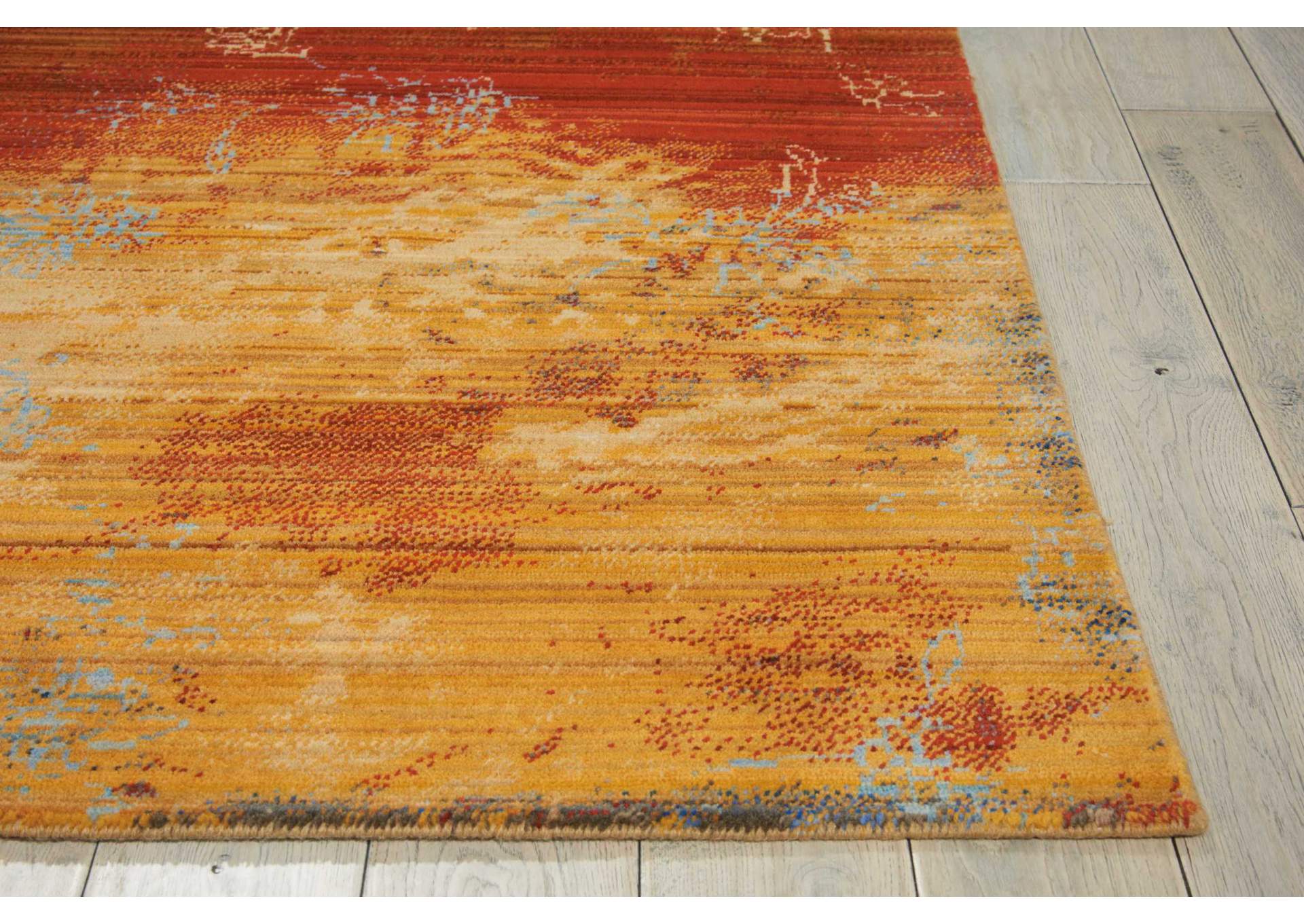 Nourison Rhapsody RH016 Multicolor 5'x8' Area Rug,Nourison