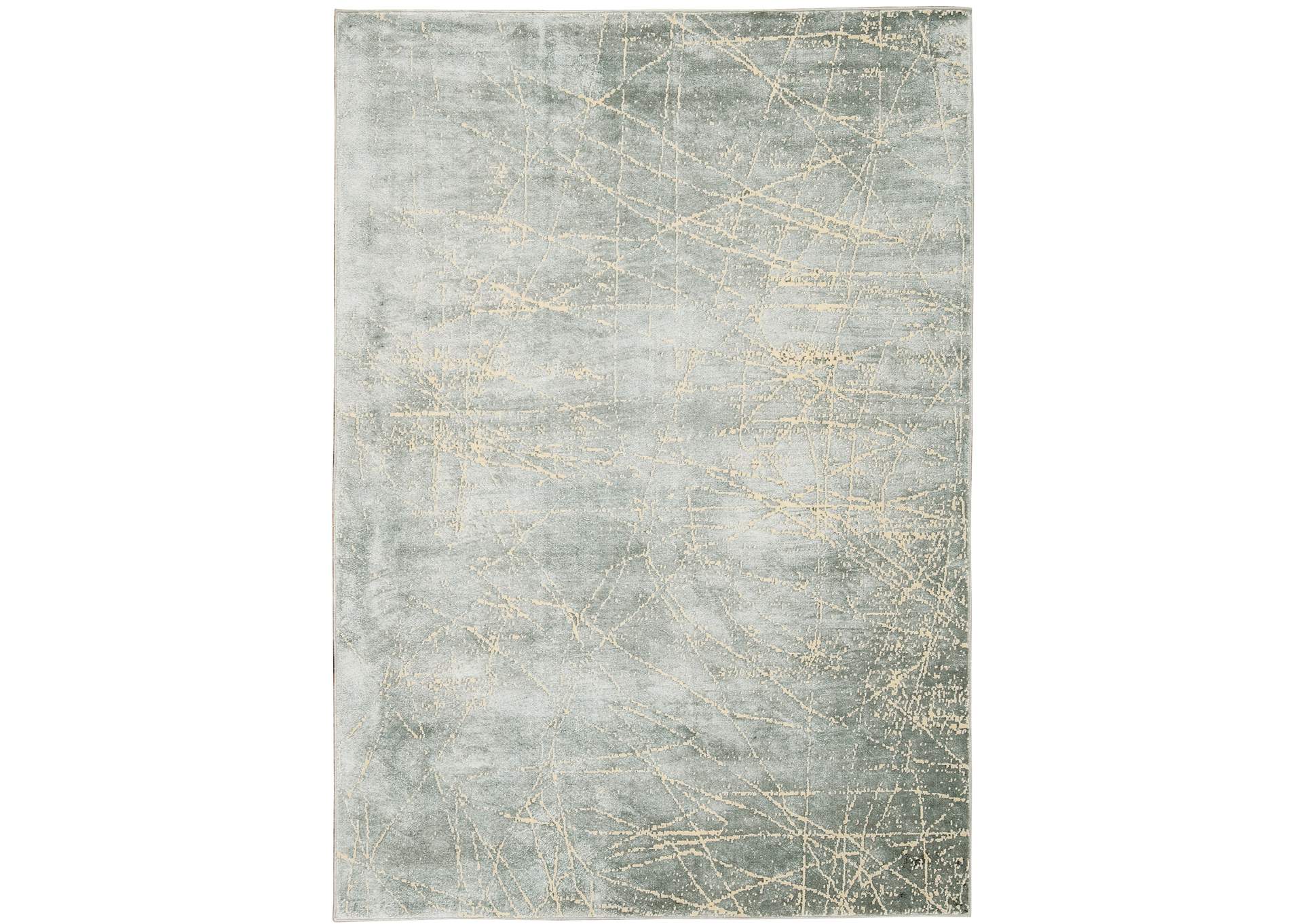 Calvin Klein Home Maya MAY05 Mercury 5'x8' Area Rug,Nourison