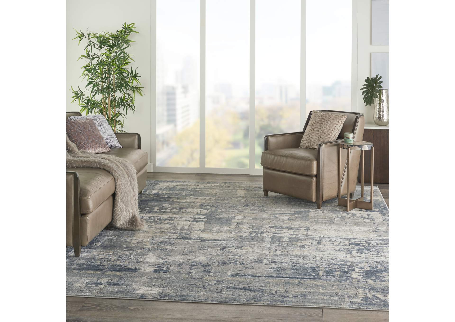 Nourison Quarry 7' x 10' Rustic Area Rug,Nourison