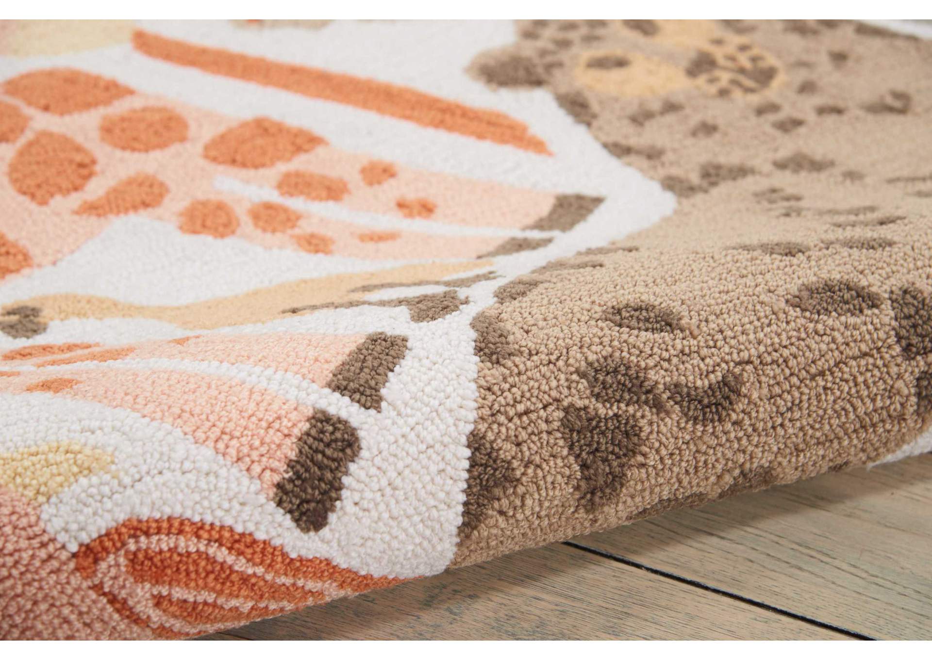Nourison Bailey DS400 Earth Tones Kids Area Rug,Nourison