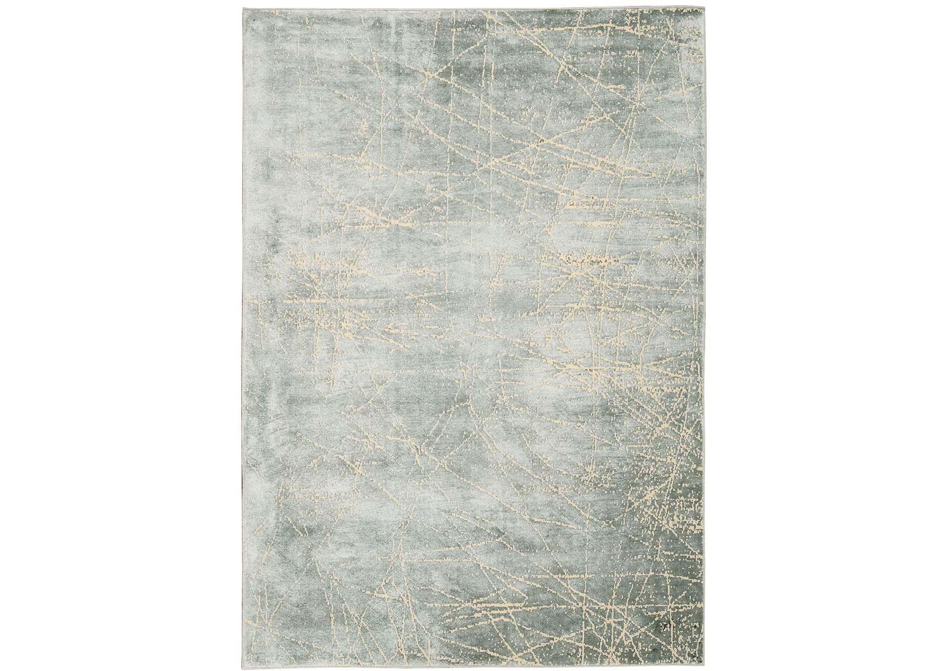 Calvin Klein Home Maya MAY05 Mercury 4'x6' Area Rug,Nourison