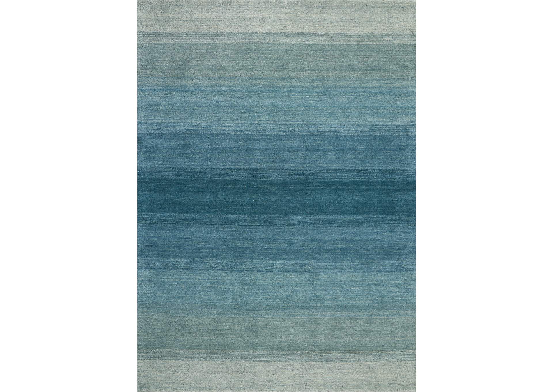 Calvin Klein Linear Glow GLO01 Blue 8'x11' Rug,Nourison