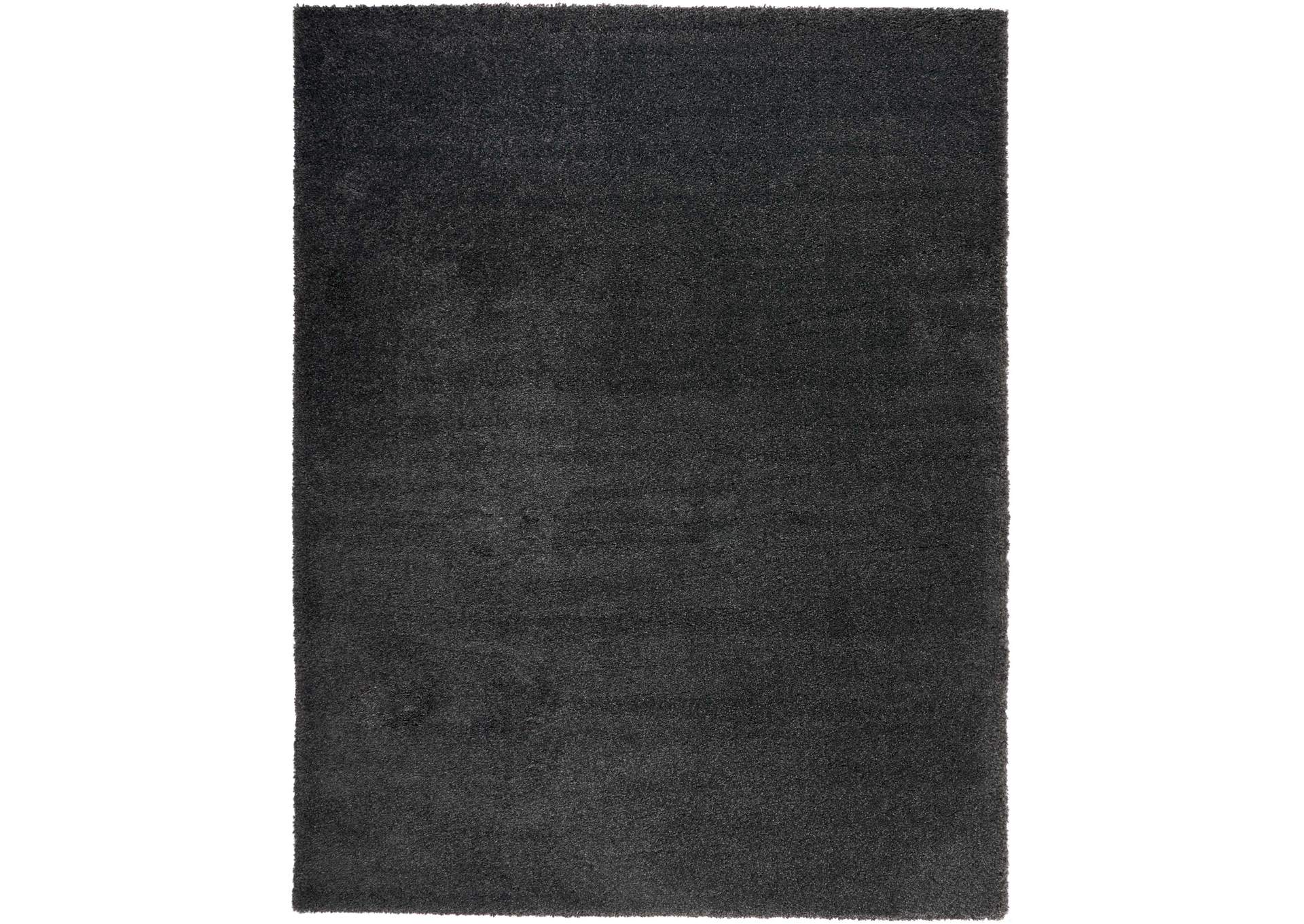 Nourison Malibu Shag MSG01 Charcoal 9'x12' Oversized Rug,Nourison
