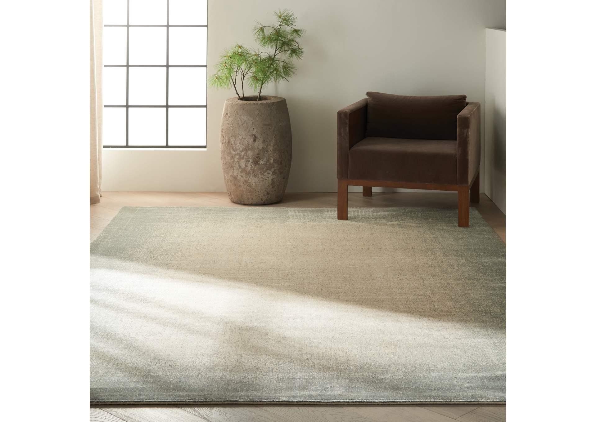 Calvin Klein Home Maya MAY02 Vapor 8'x11' Rug,Nourison
