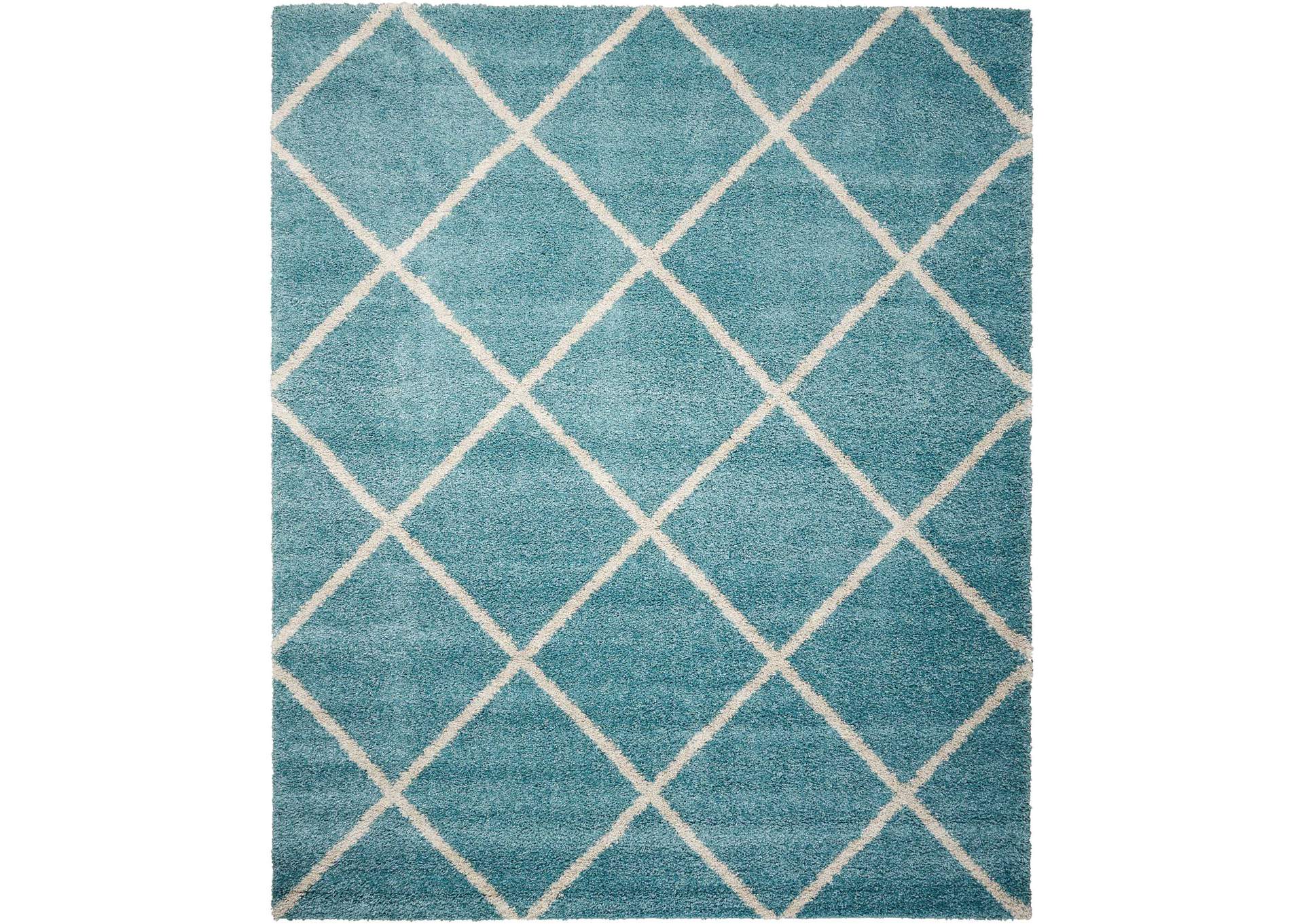 Nourison Brisbane BRI03 Blue 8'x10' Rug,Nourison