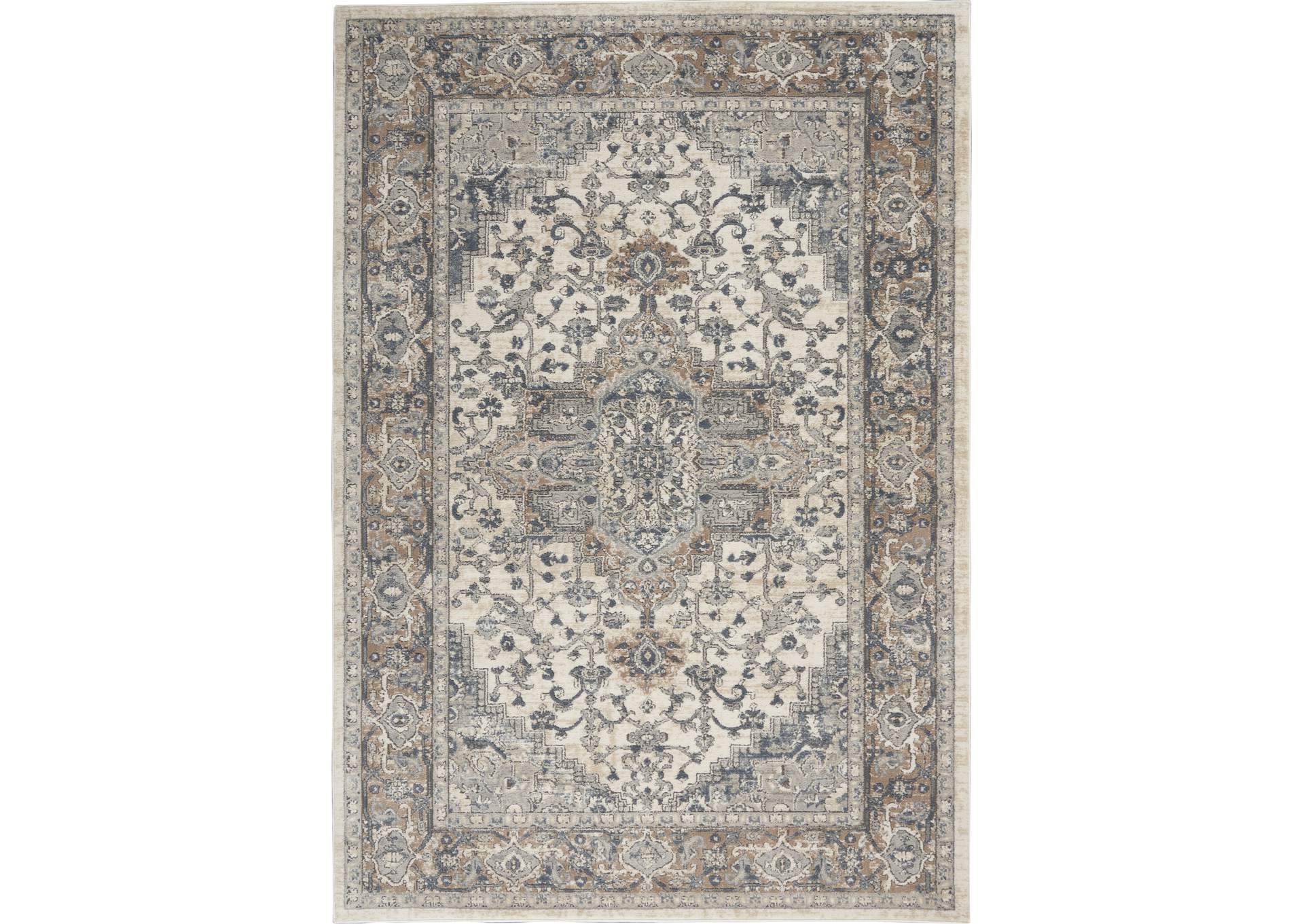 Nourison Quarry 4' x 6' Persian Area Rug,Nourison