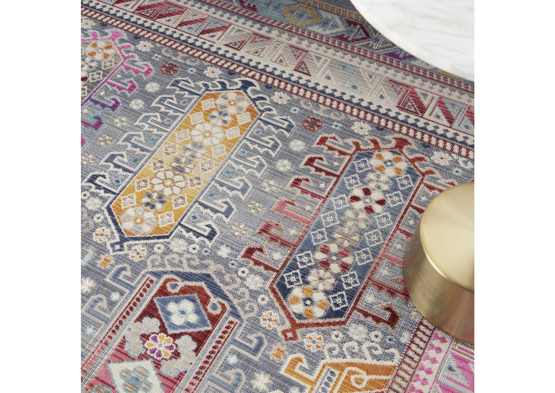 Nourison Vintage Kashan 4' x 6' Area Rug,Nourison