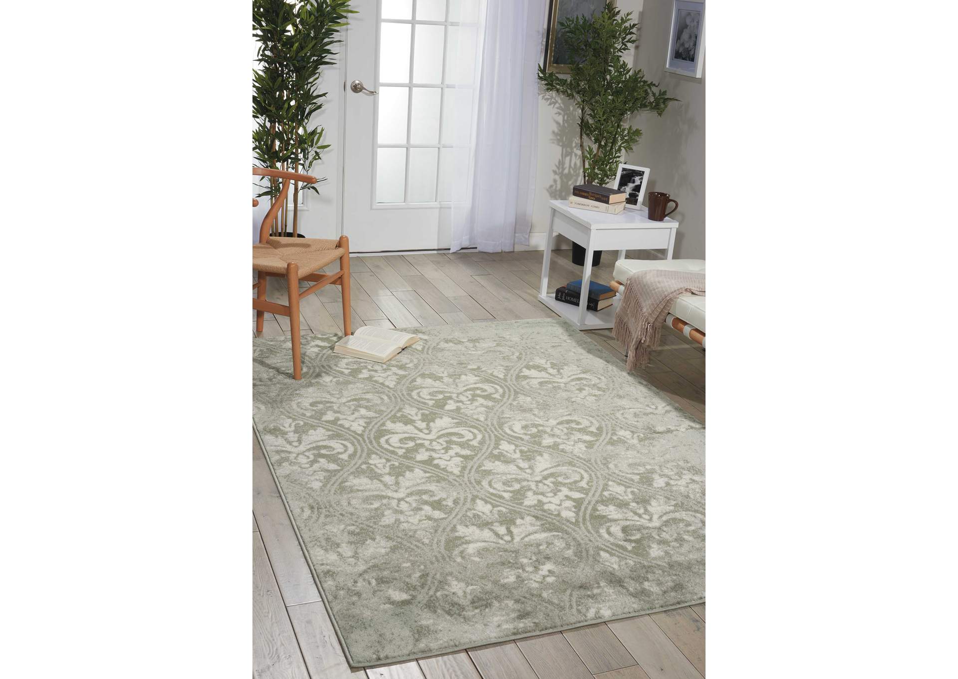 Nourison Euphoria EUP06 Grey 7'x10' Large Rug,Nourison