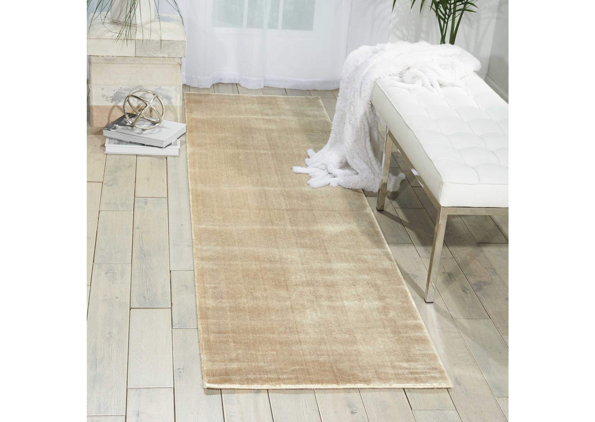 Nourison Starlight STA06 Blue 8' Runner Hallway Rug,Nourison