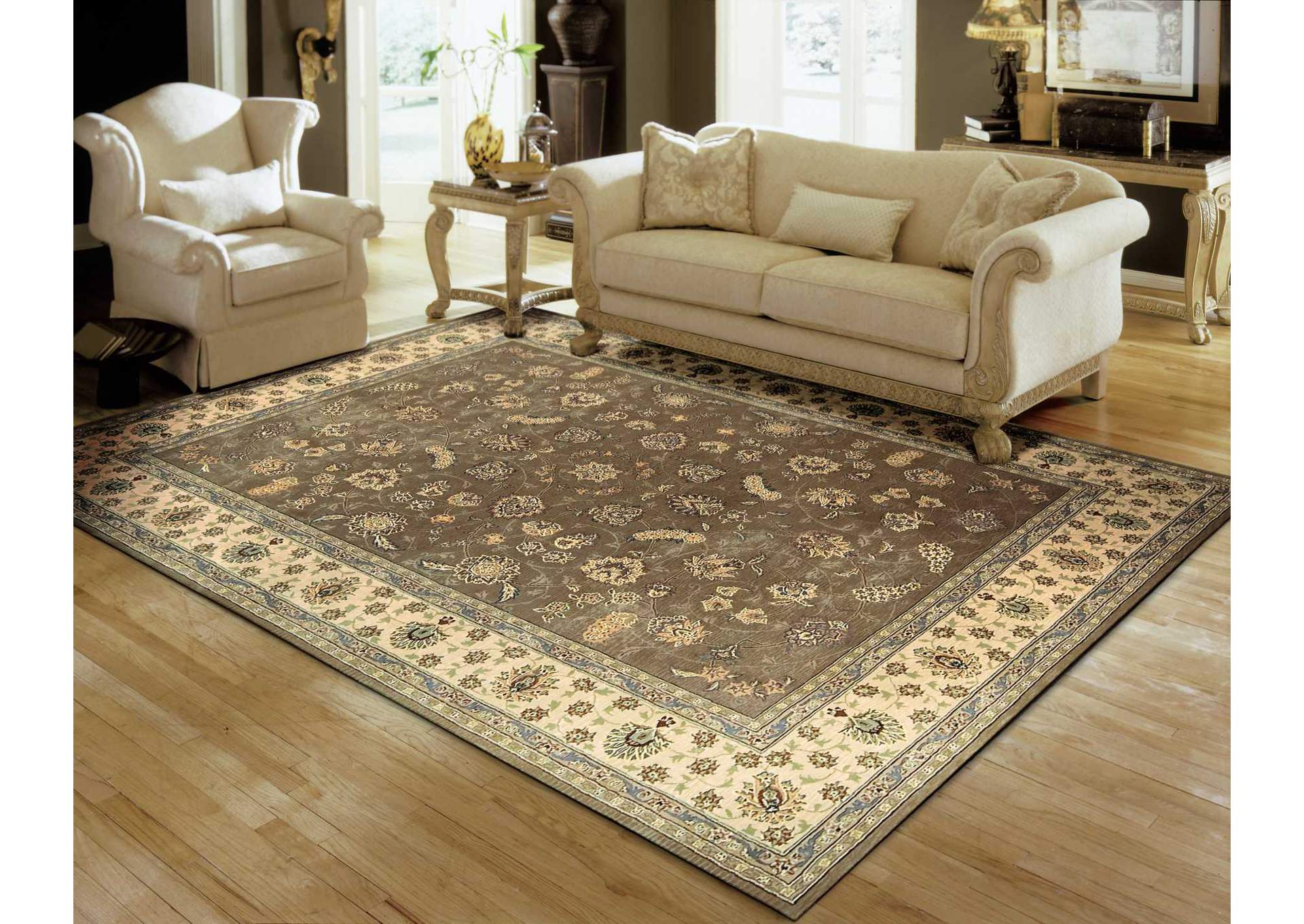 Nourison 2000 2003 Olive 12'x15' Area Rug,Nourison