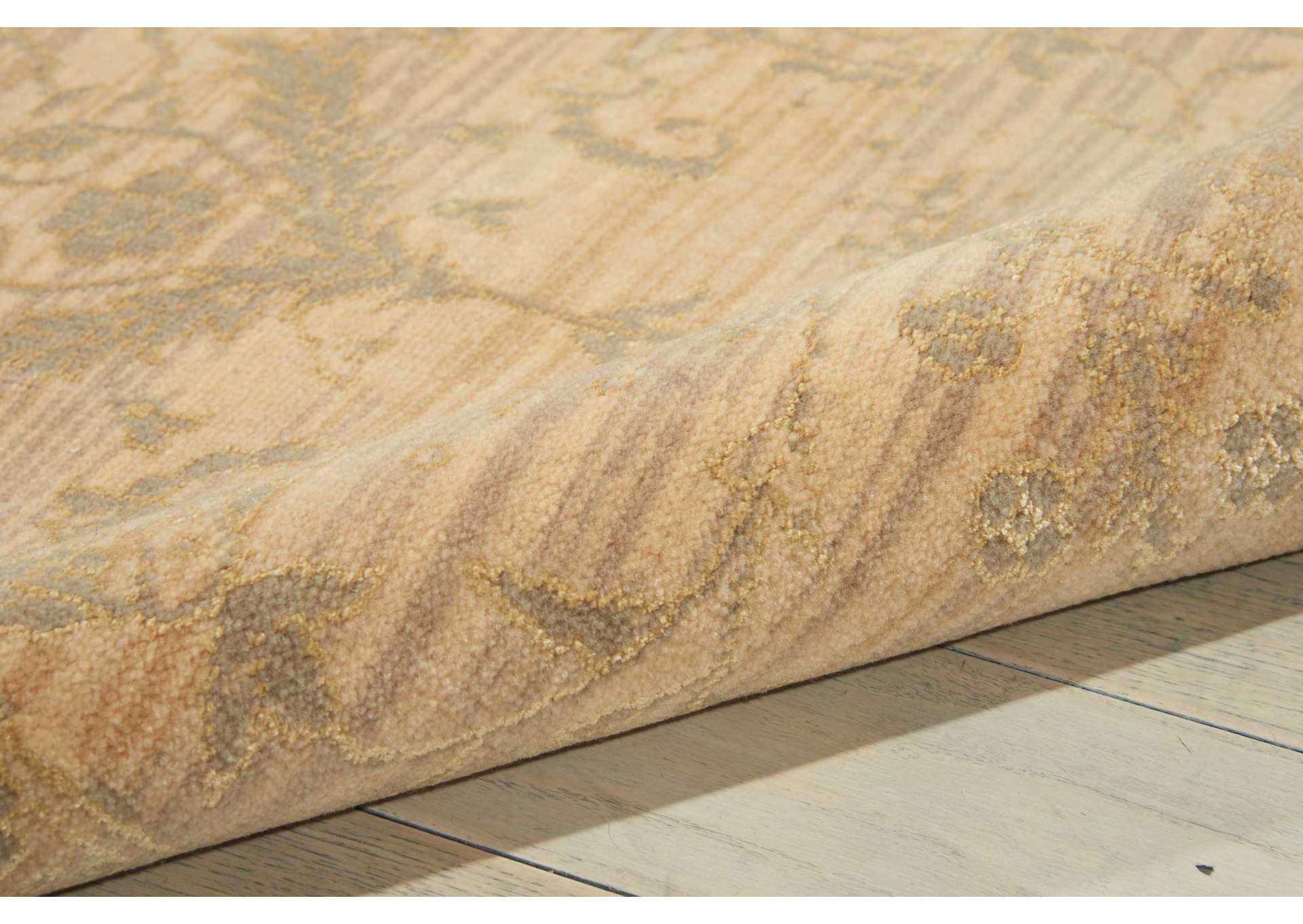 Nourison Silk Elements SKE29 Beige 10' Runner Hallway Rug,Nourison