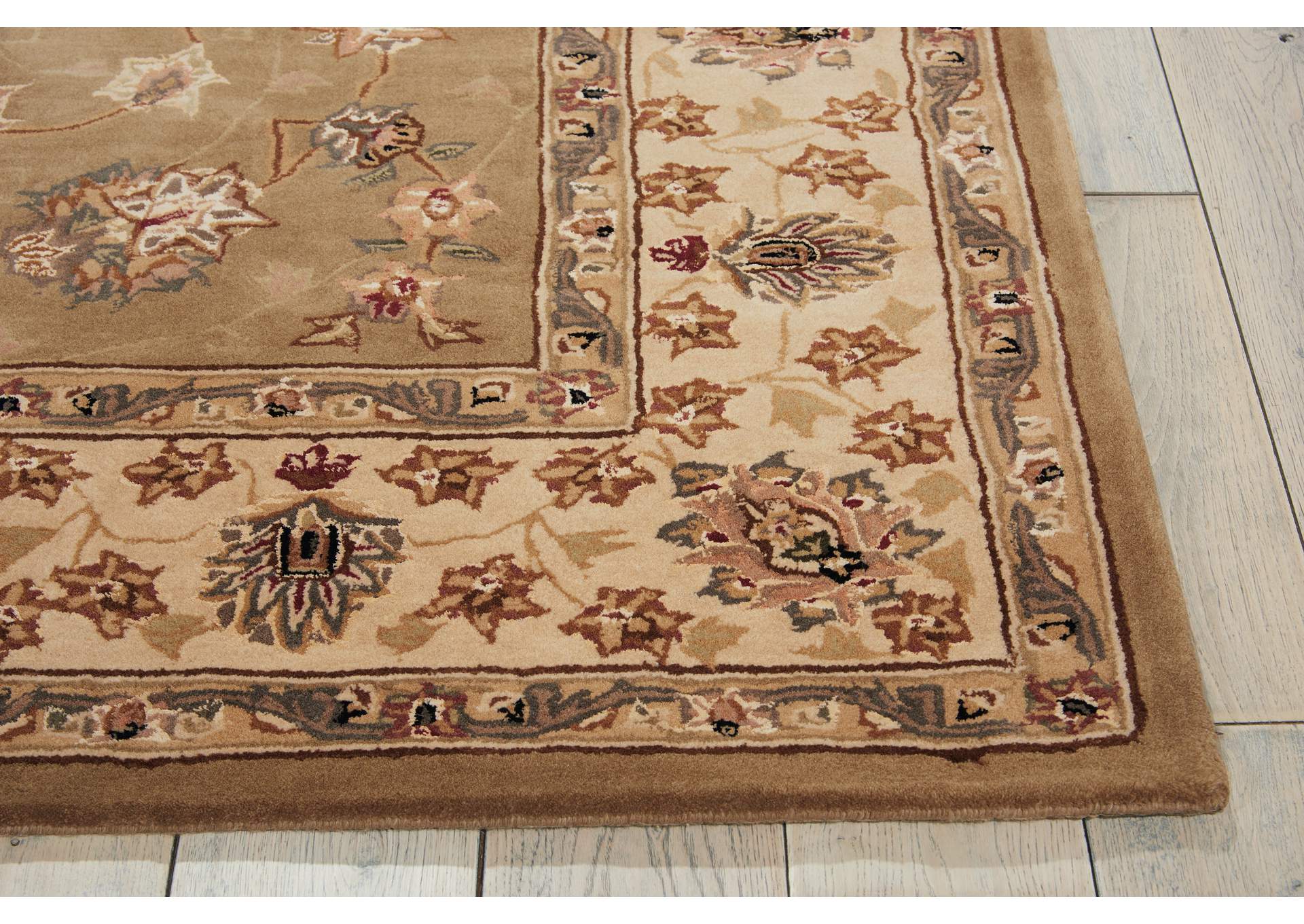 Nourison 2000 2003 Olive 6'x9' Area Rug,Nourison