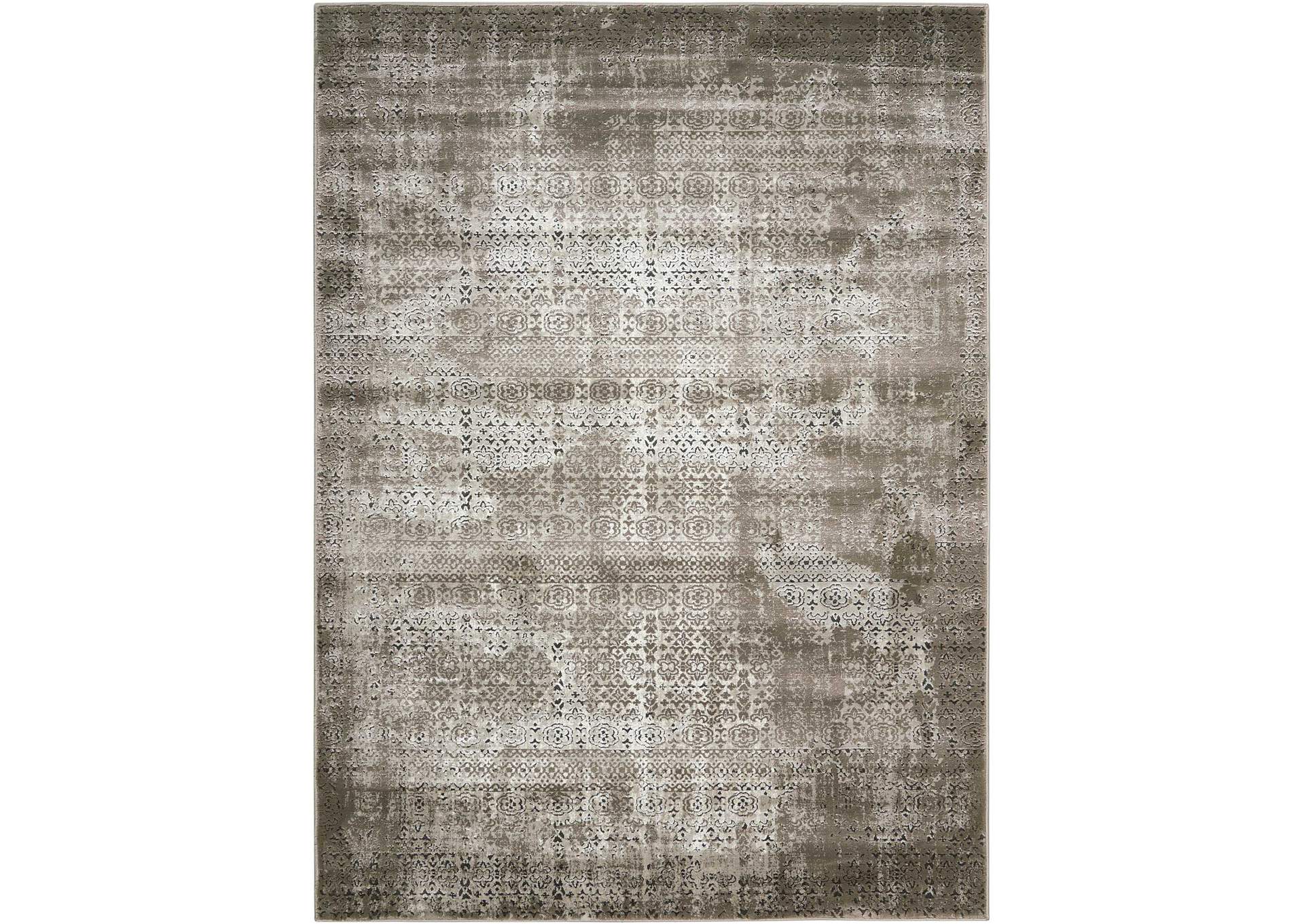 Nourison Karma KRM01 Beige 9'x13' Oversized Rug,Nourison