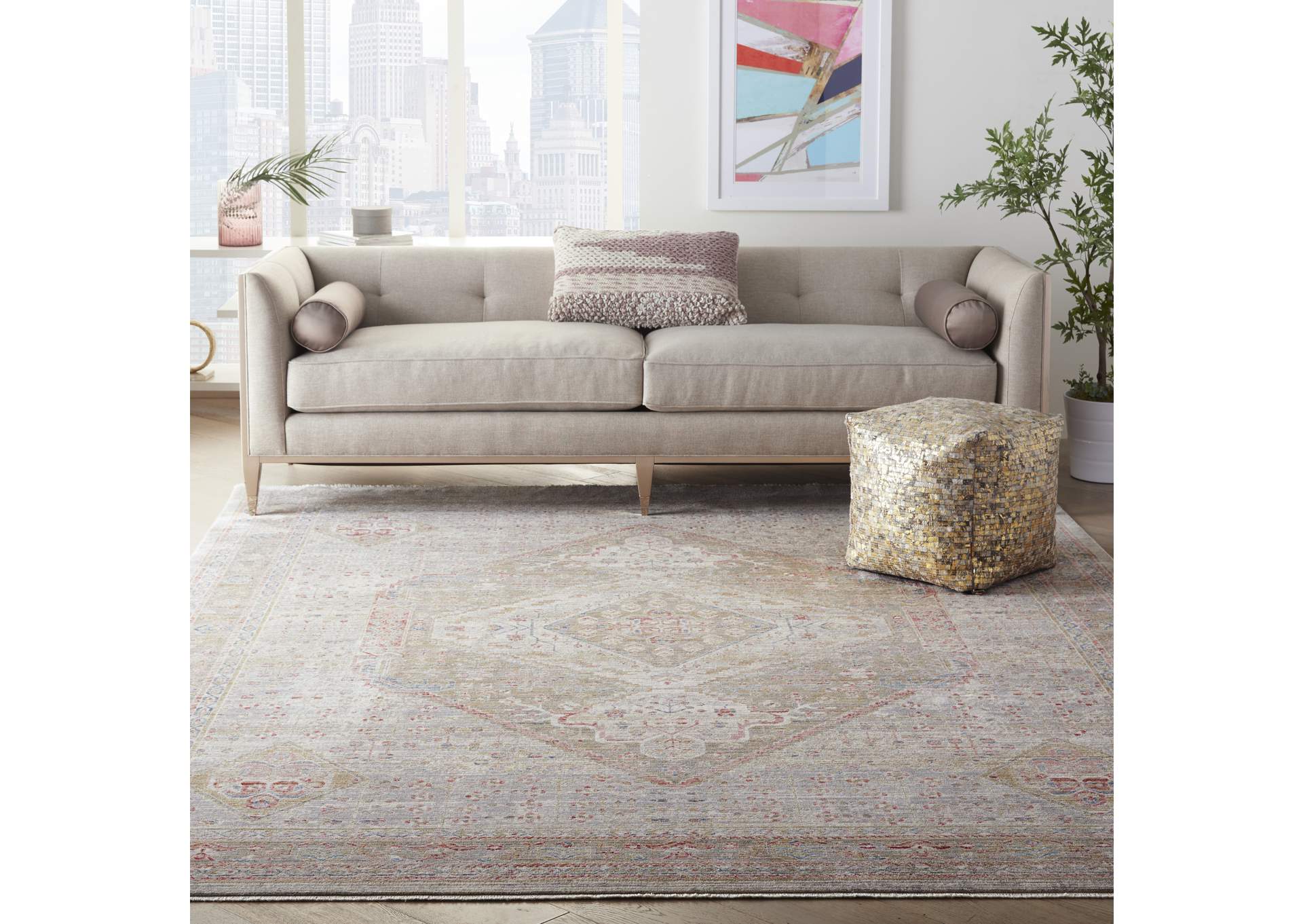 Nourison Homestead 8'x10' Traditional Area Rug,Nourison