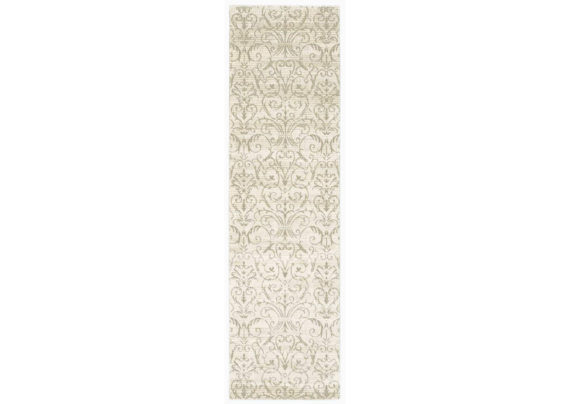 Nourison Luminance LUM05 Blue 8' Runner Hallway Rug,Nourison