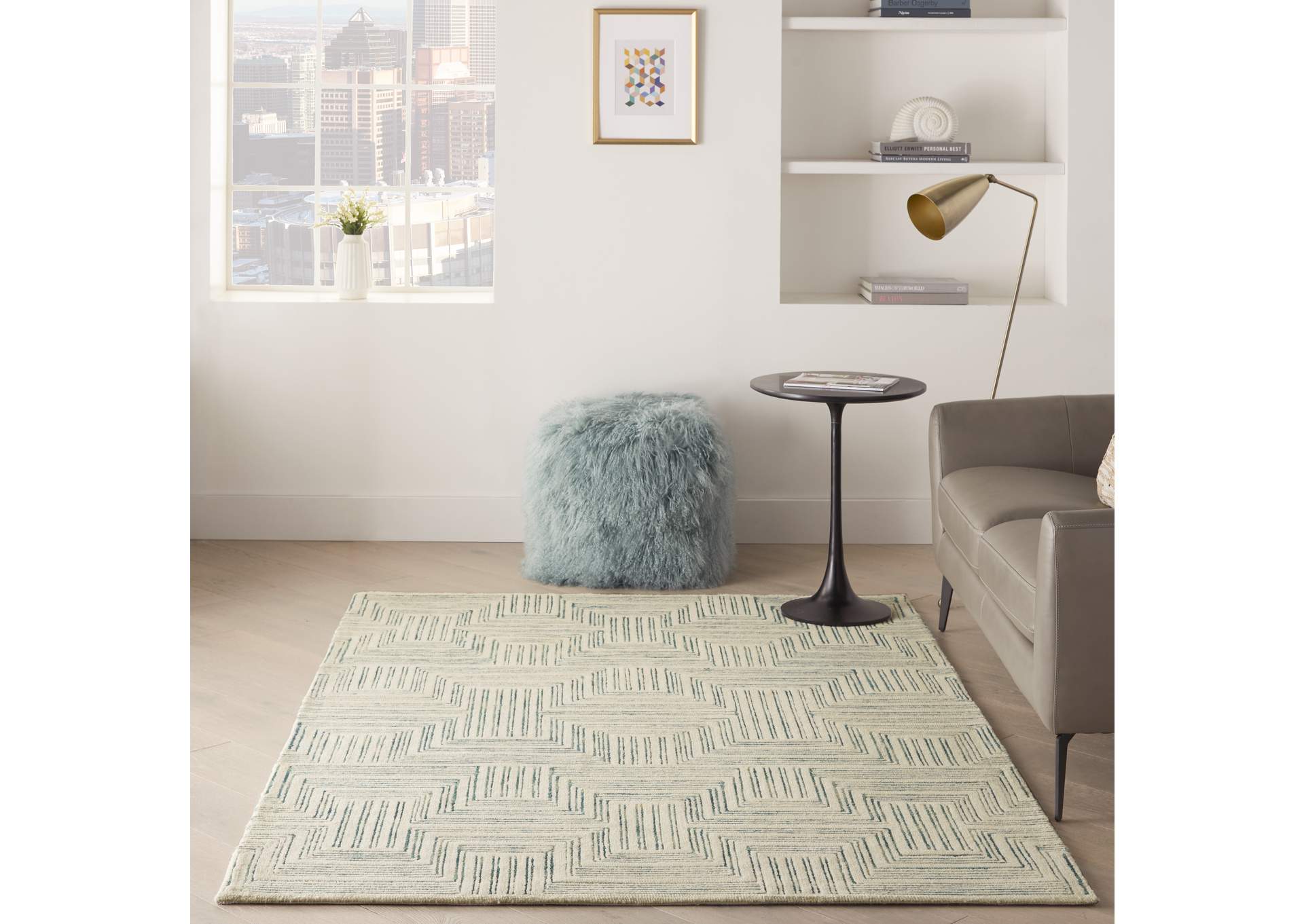 Nourison Interlock 5' x 8' Area Rug,Nourison