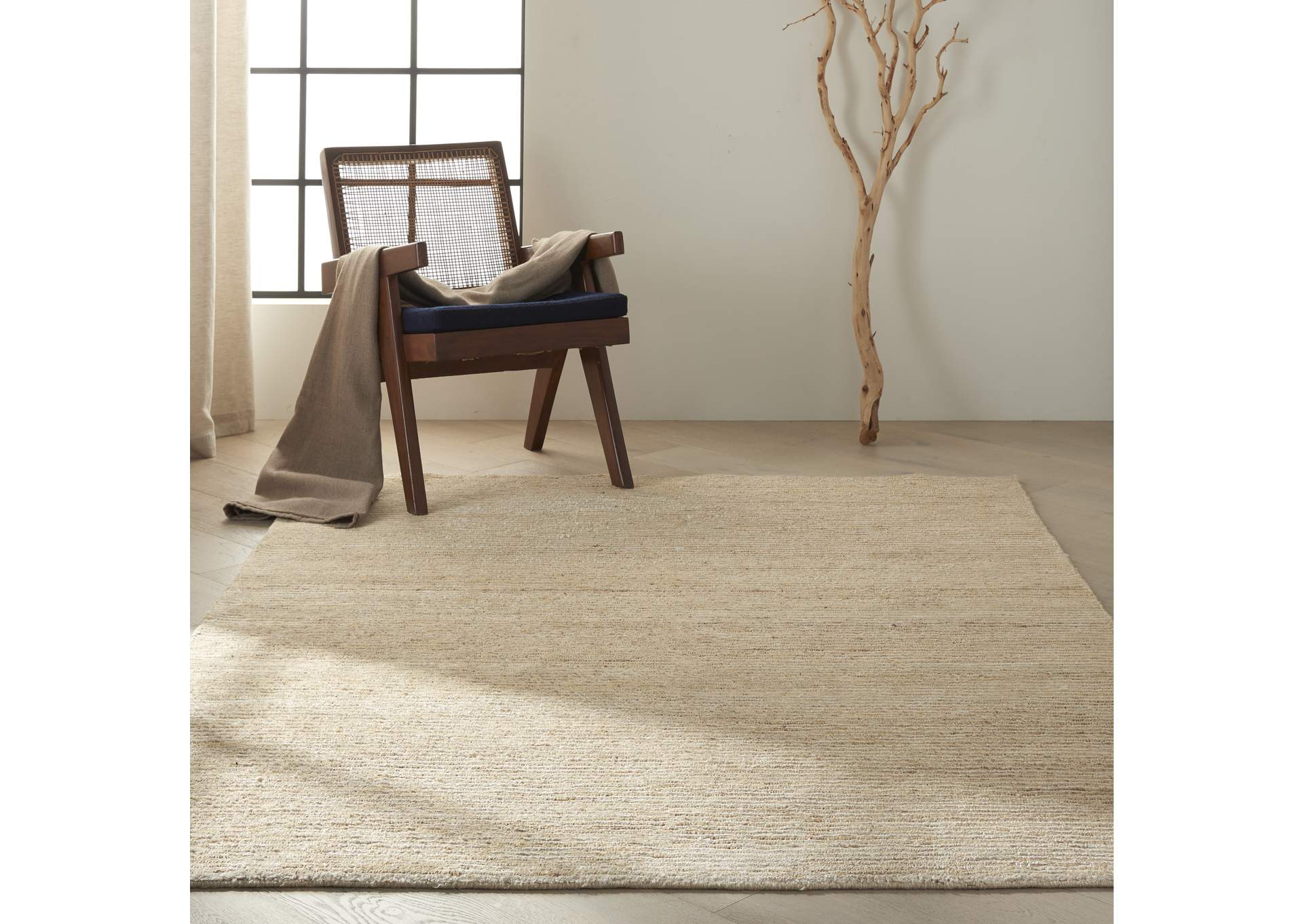 Calvin Klein Home Mesa MSA01 Brown 4'x6' Area Rug,Nourison