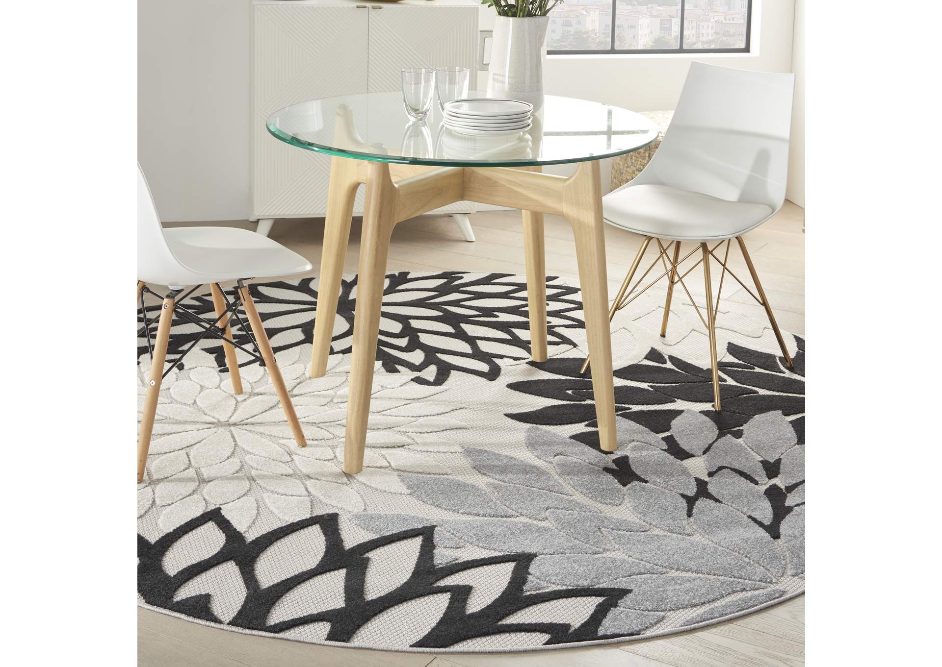 Nourison Aloha 8' Round Area Rug,Nourison