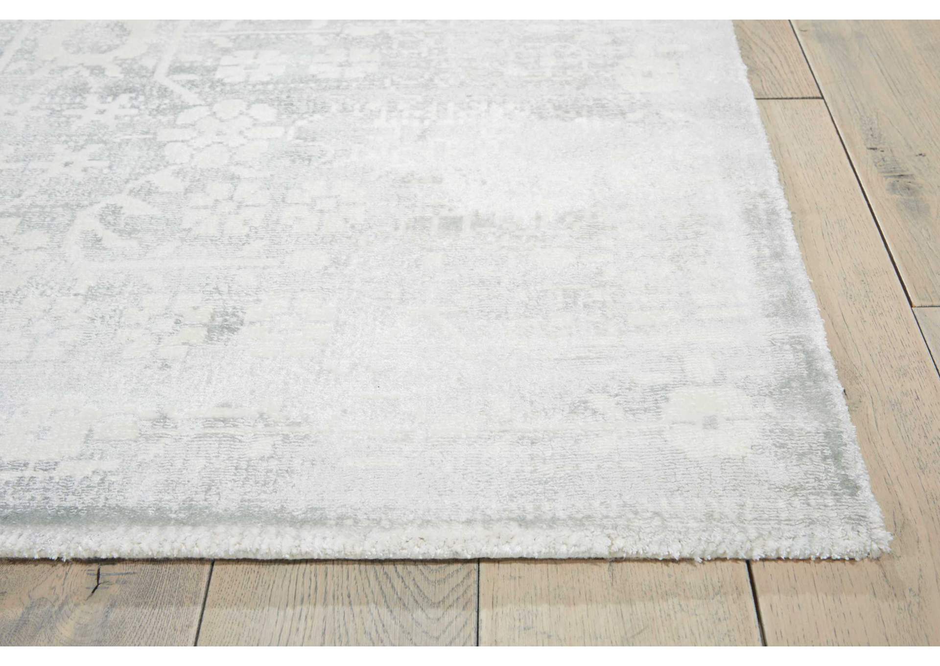 kathy ireland Home Desert Skies DSK02 Silver 8'x11' Oversized Rug,Nourison