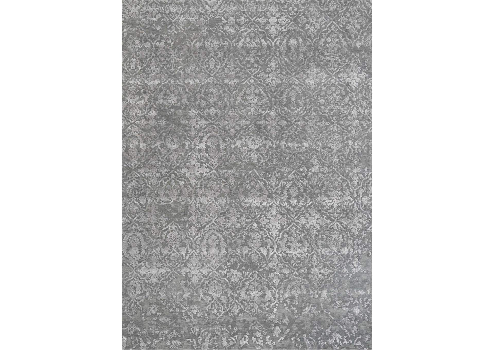 Nourison Opaline OPA14 Grey 10'x14' Oversized Rug,Nourison