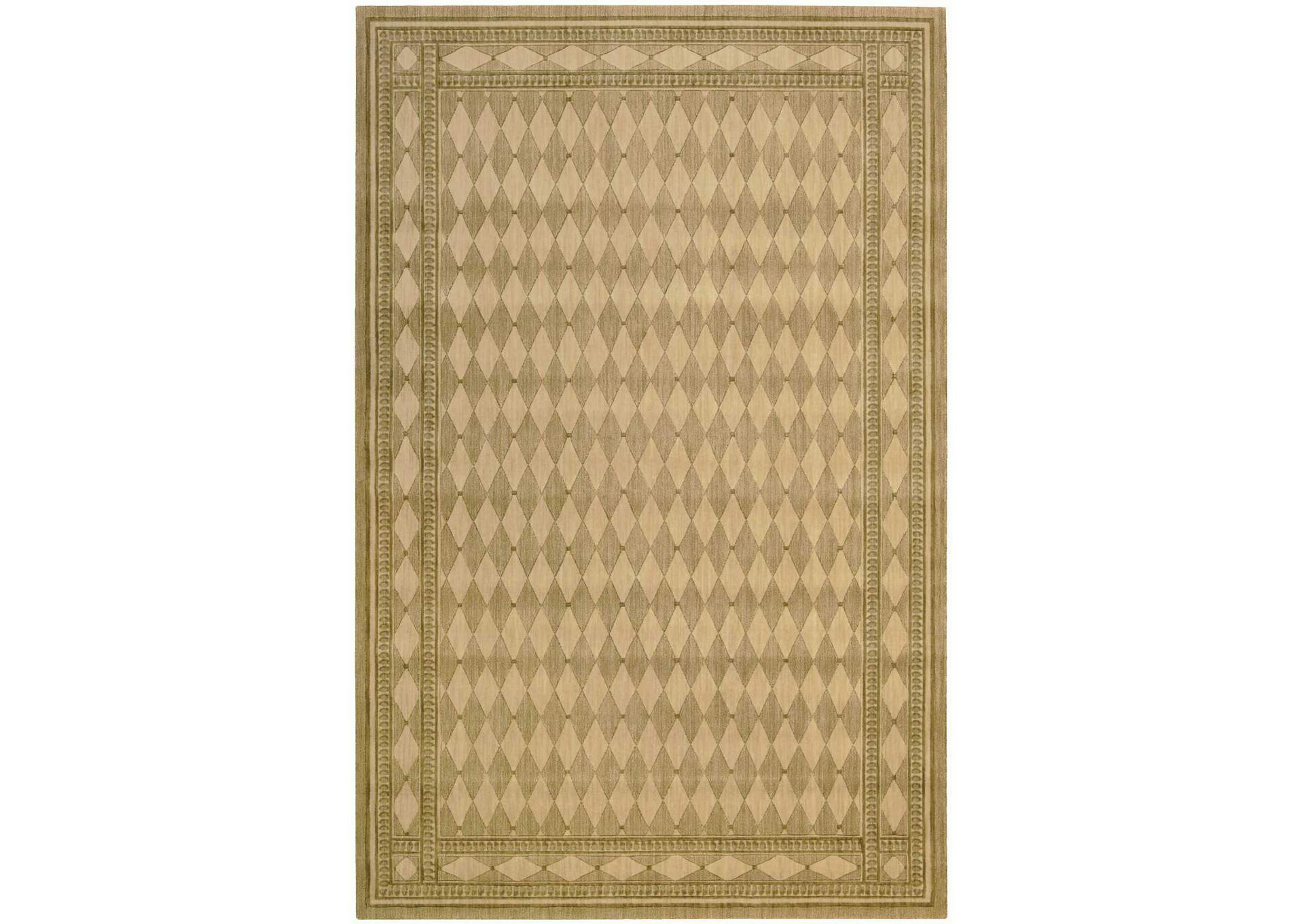 Nourison Cosmopolitan CS94 Yellow 4'x6' Area Rug,Nourison