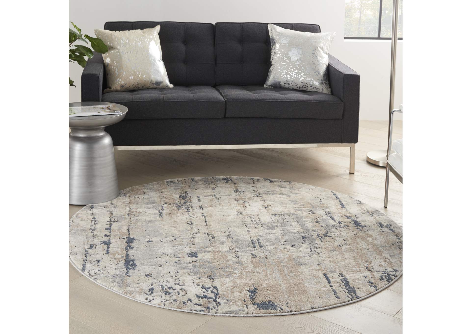 Nourison Quarry 5' Round Area Rug,Nourison