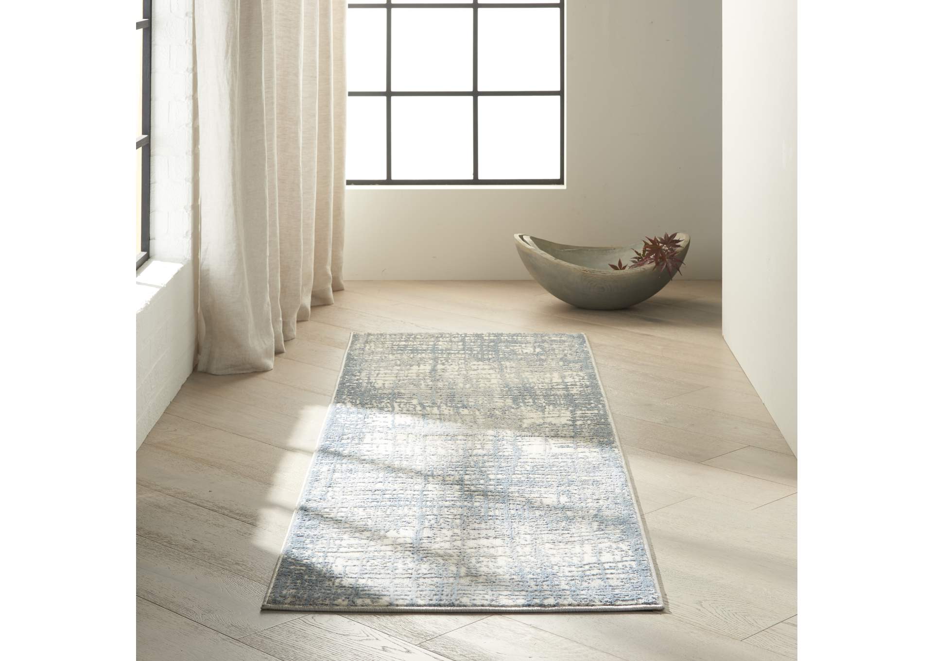 Calvin Klein Ck950 Rush 7' Runner Area Rug,Nourison