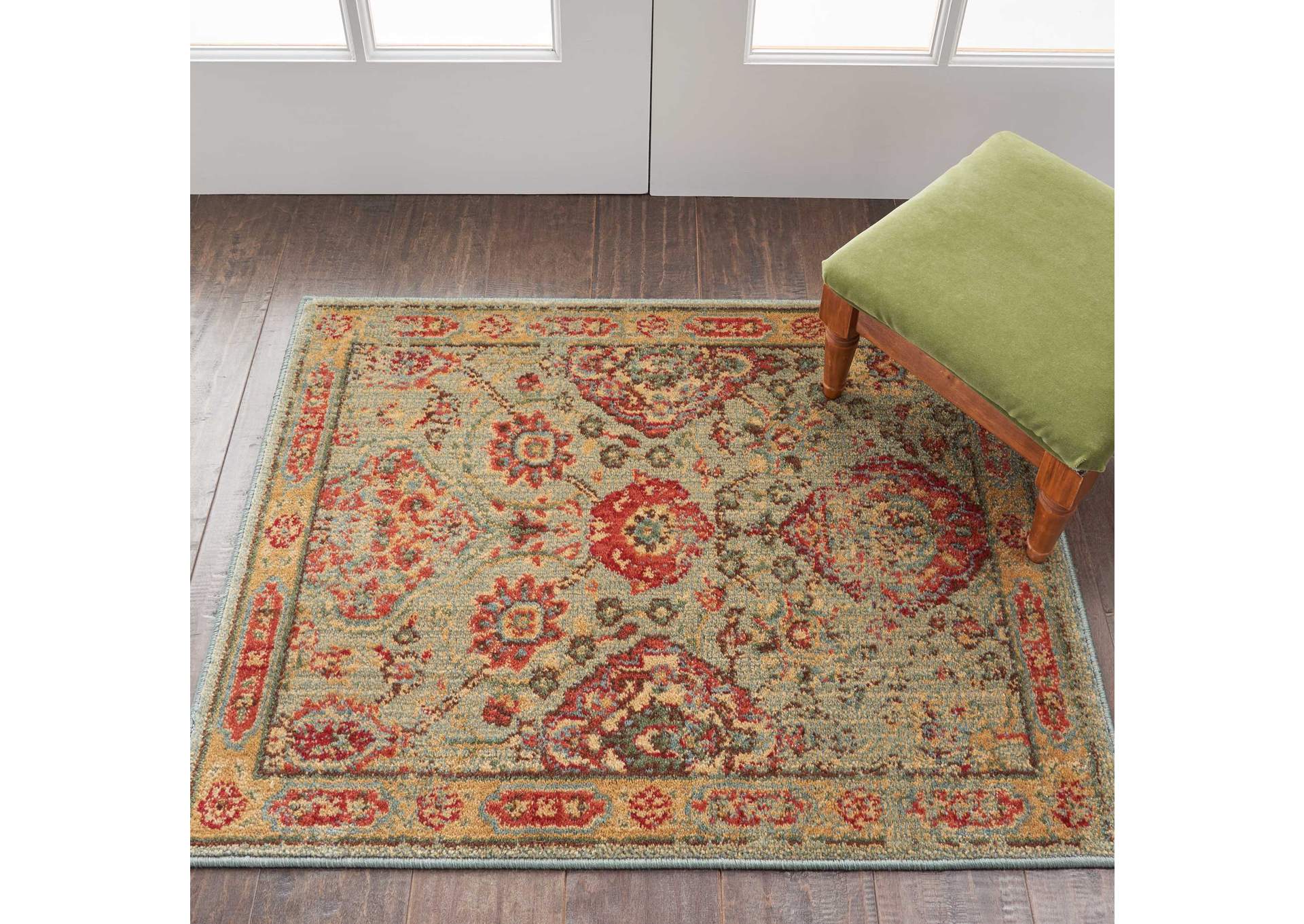 Nourison Somerset 2' X 3' Light Green Area Rug,Nourison