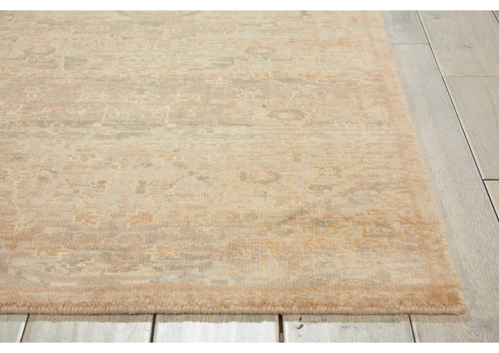 Nourison Silk Elements SKE14 Beige 10' Runner Hallway Rug,Nourison