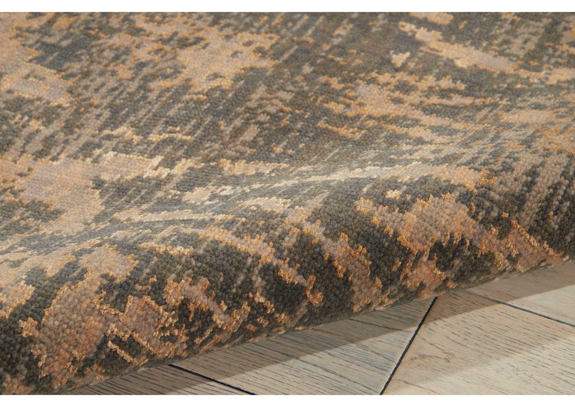 Nourison Silken Allure SLK17 Grey 10'x14' Rug,Nourison