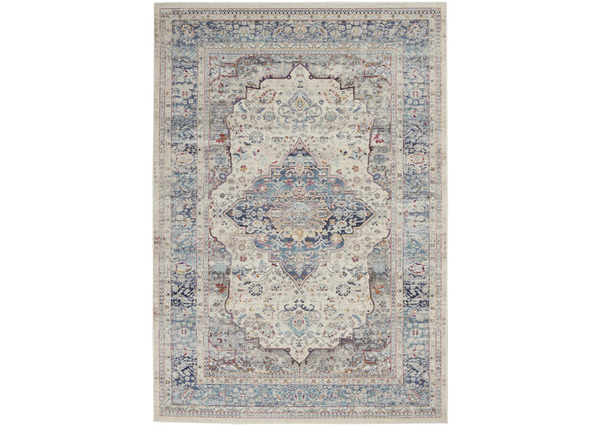 Nourison Vintage Kashan 5' x 8' Area Rug,Nourison