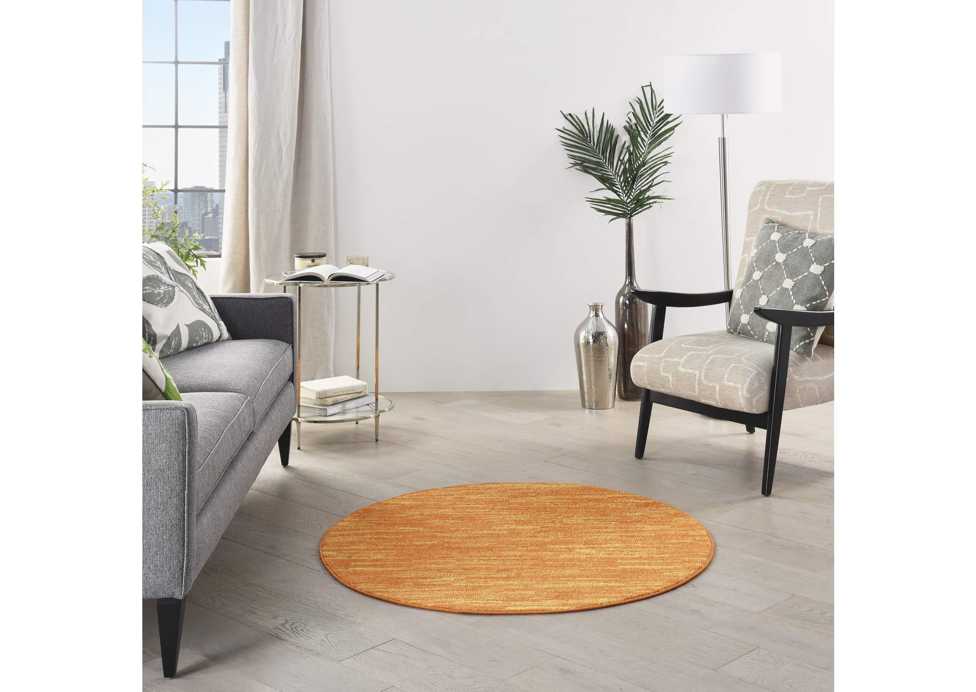 Nourison Nourison Essentials 4' Round Area Rug,Nourison