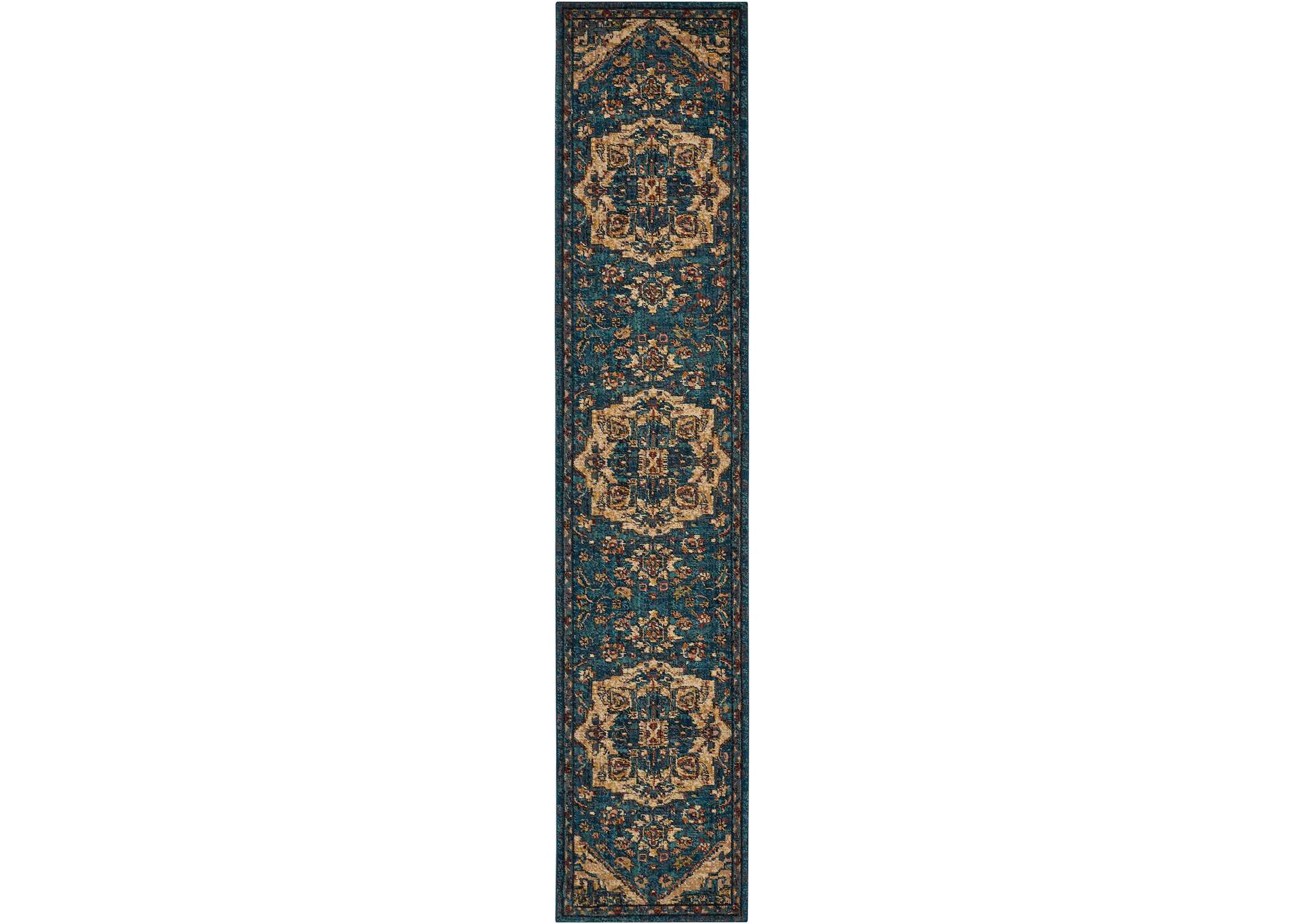 Nourison 2020 NR206 11' Runner Area Rug,Nourison
